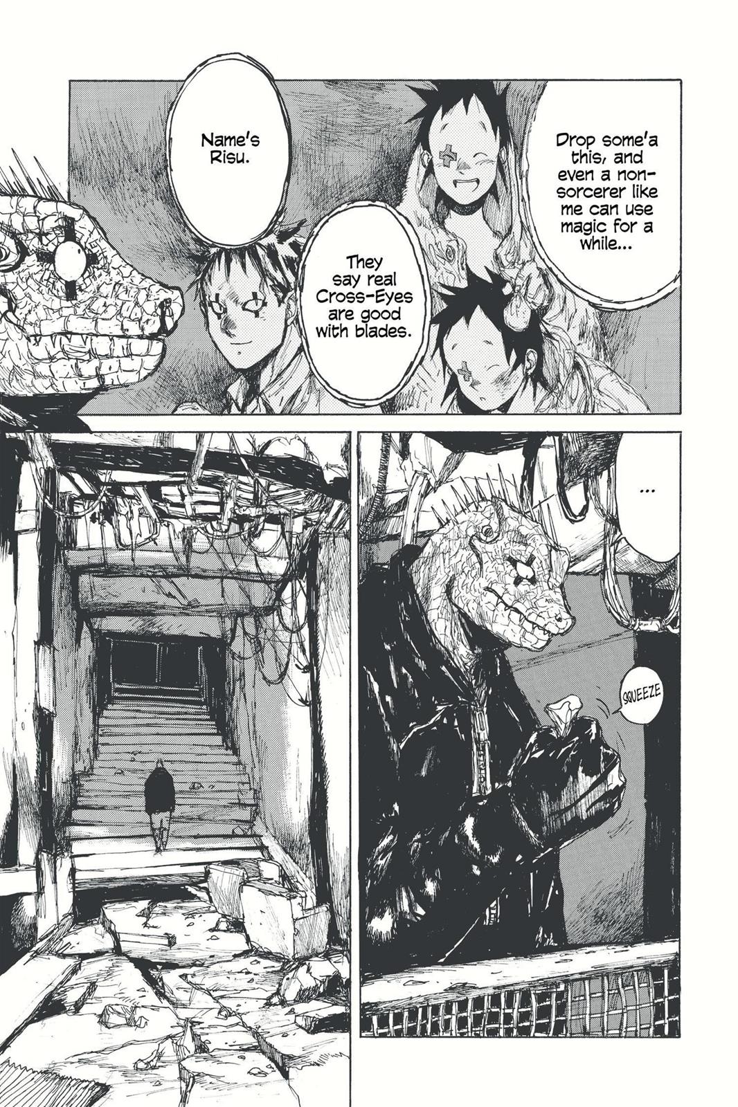 Dorohedoro Manga Chapter 50 page 16 - Going Round And Round! Memories return...