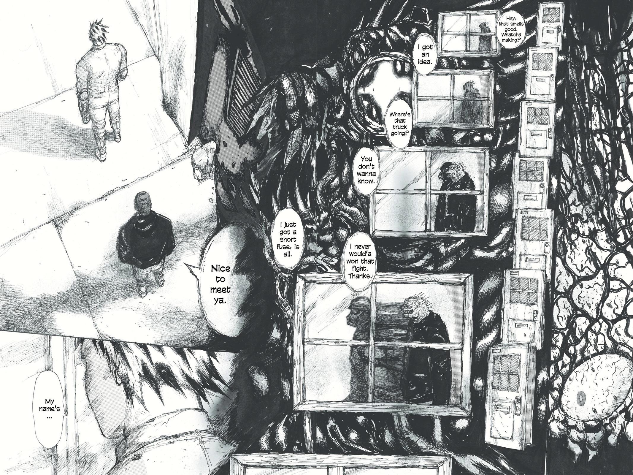 Dorohedoro Manga Chapter 50 page 25 - Going Round And Round! Memories return...