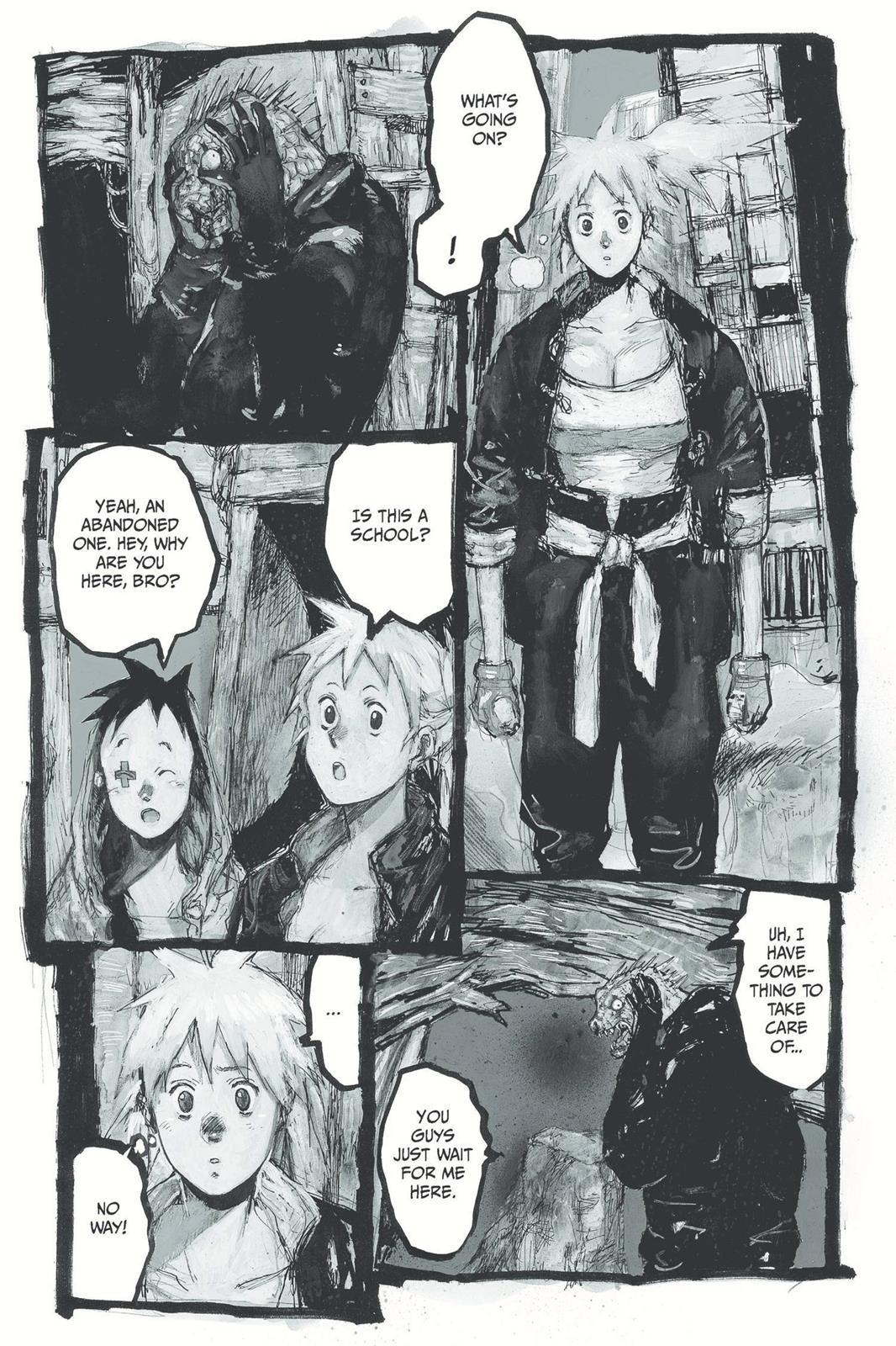 Dorohedoro Manga Chapter 50 page 7 - Going Round And Round! Memories return...