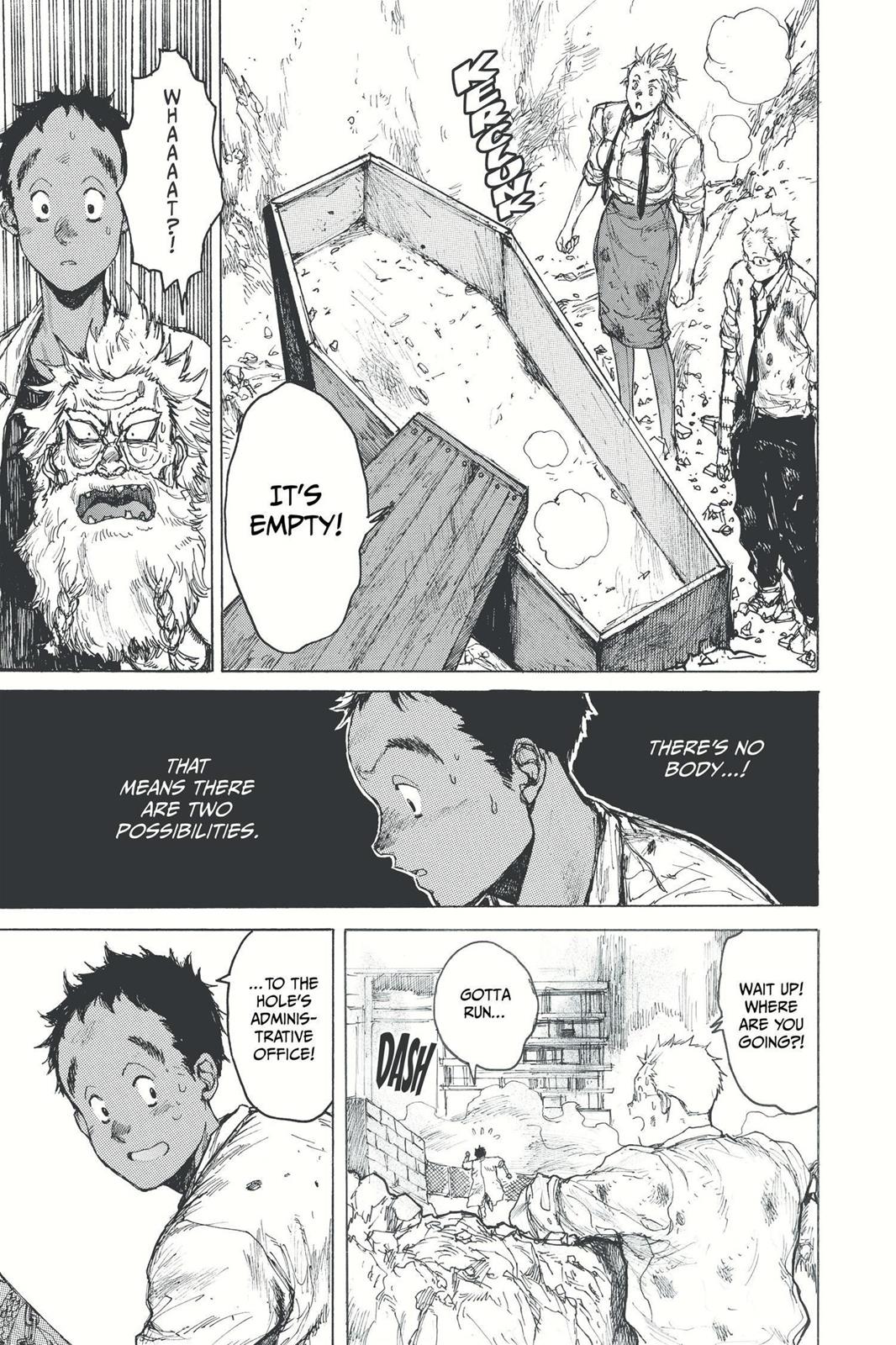 Dorohedoro Manga Chapter 52 page 13 - Golden Beetles are Rich