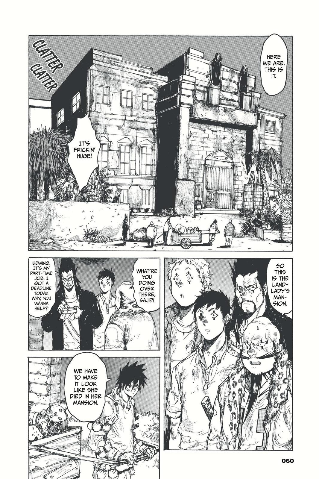 Dorohedoro Manga Chapter 52 page 2 - Golden Beetles are Rich