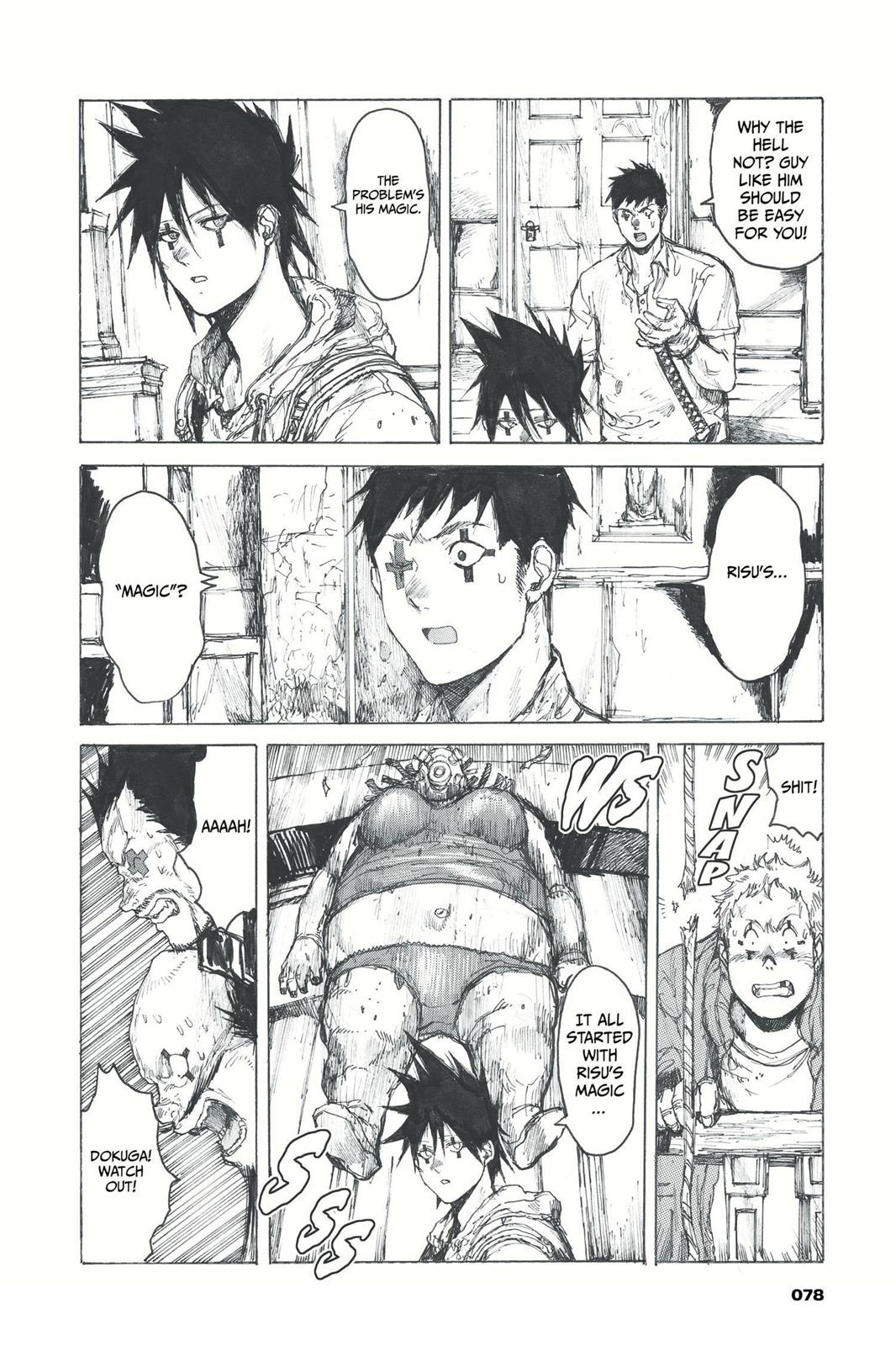 Dorohedoro Manga Chapter 52 page 20 - Golden Beetles are Rich