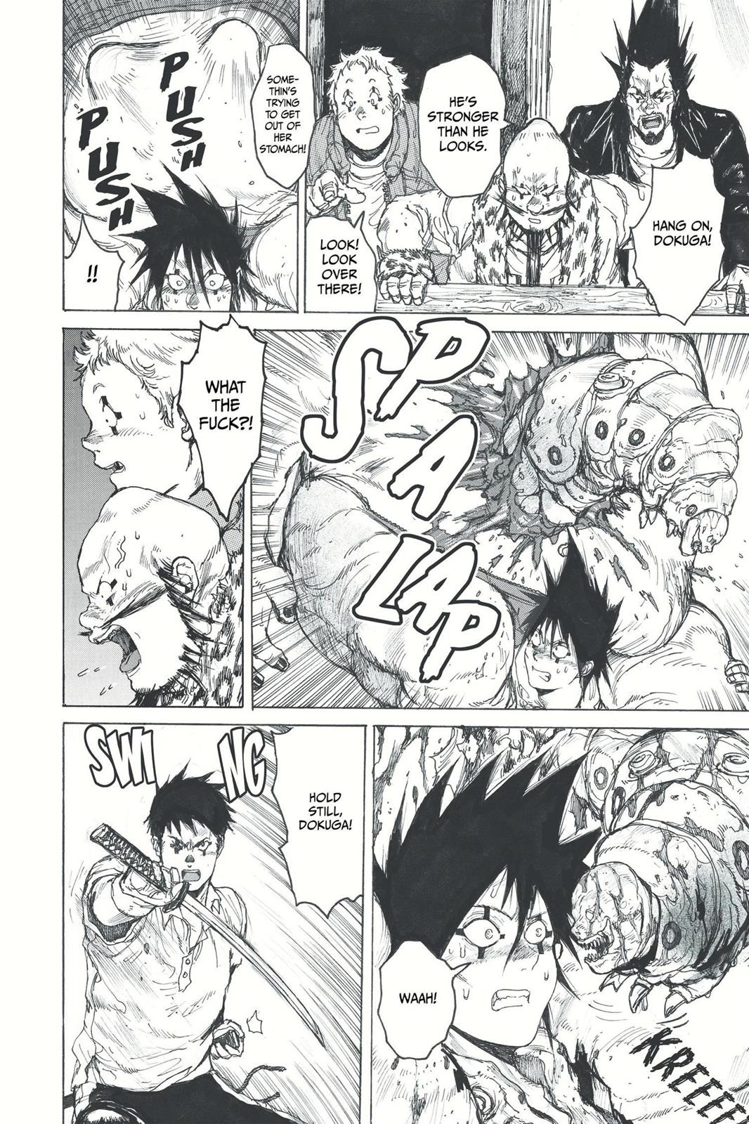 Dorohedoro Manga Chapter 52 page 22 - Golden Beetles are Rich