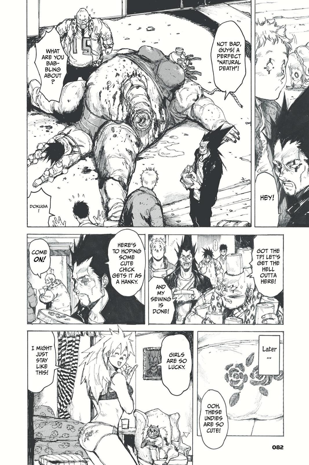 Dorohedoro Manga Chapter 52 page 24 - Golden Beetles are Rich