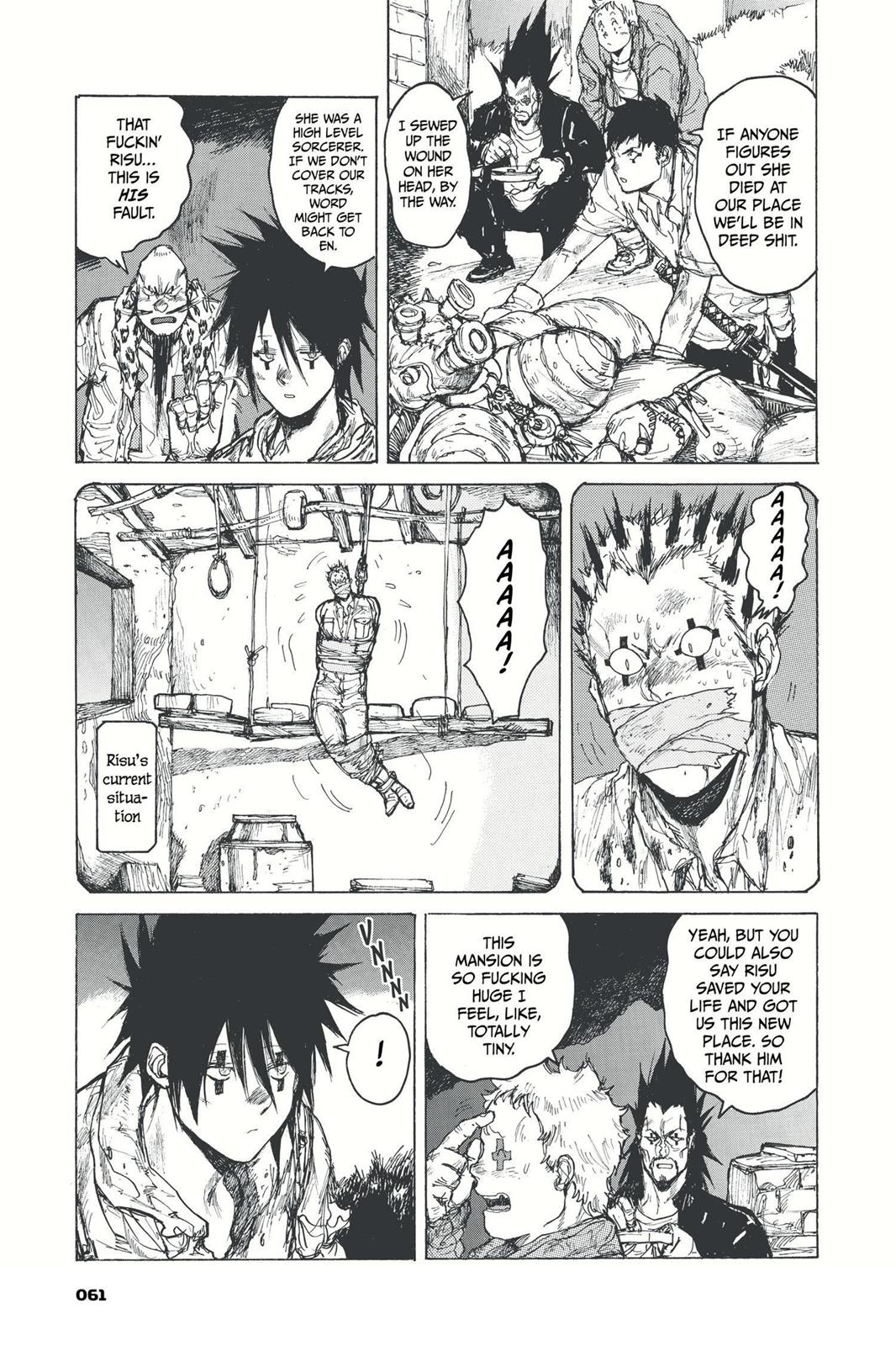 Dorohedoro Manga Chapter 52 page 3 - Golden Beetles are Rich