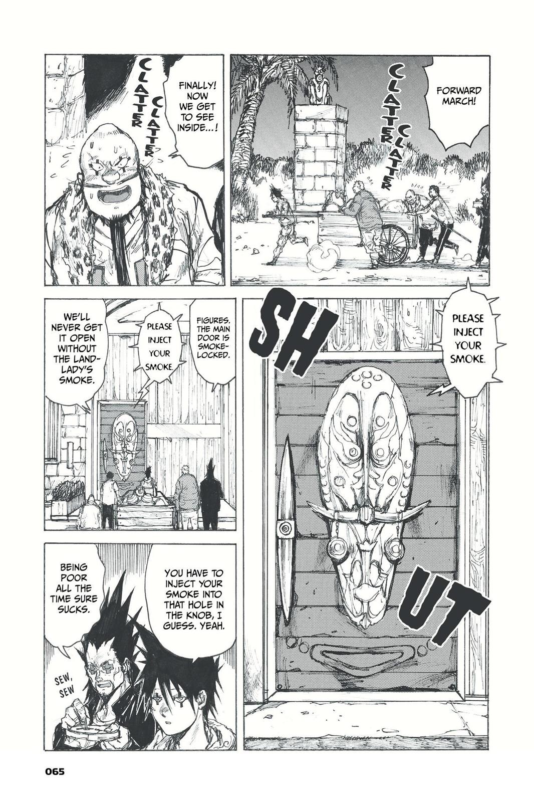 Dorohedoro Manga Chapter 52 page 7 - Golden Beetles are Rich