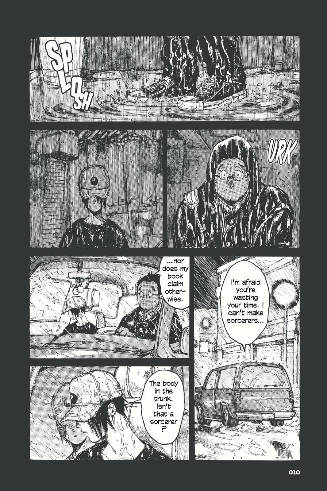 Dorohedoro Manga Chapter 56 page 11 - Chance Encounter - Rain