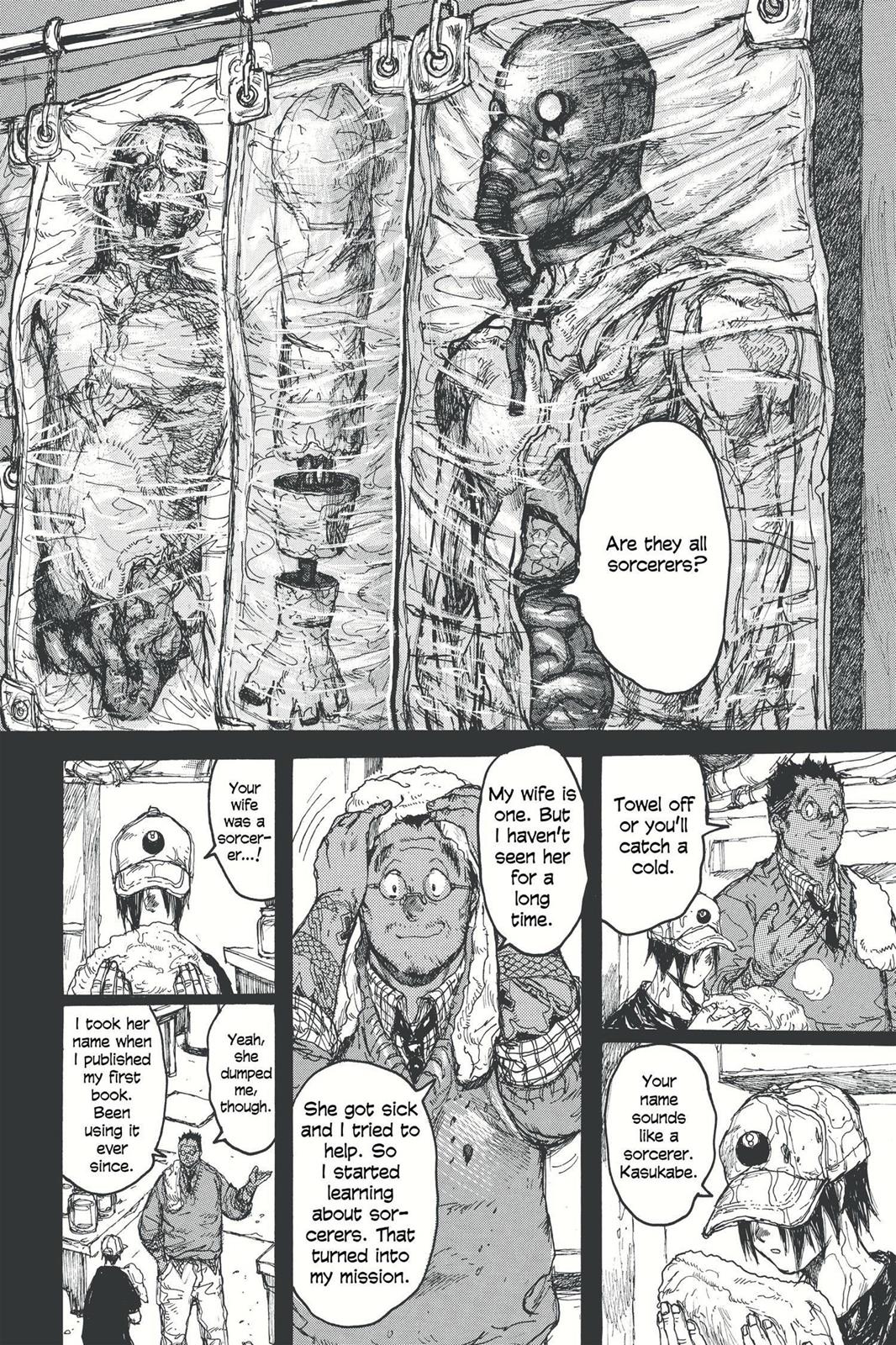 Dorohedoro Manga Chapter 56 page 13 - Chance Encounter - Rain
