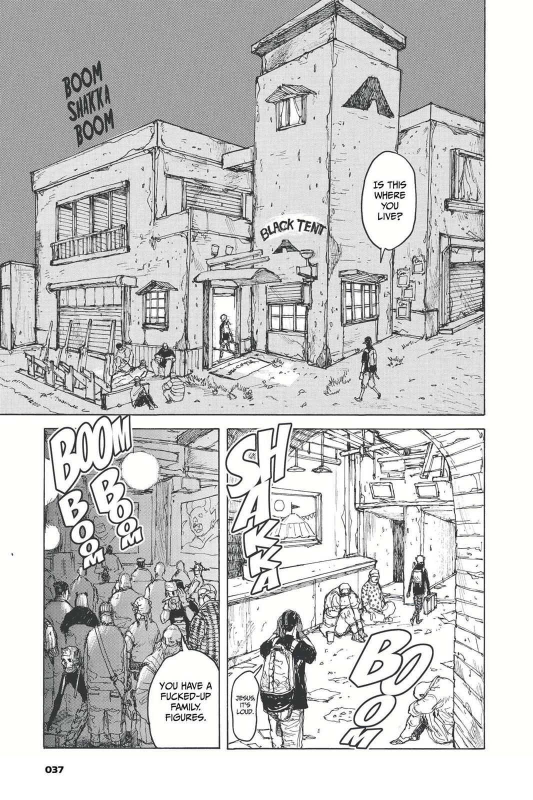 Dorohedoro Manga Chapter 57 page 11 - Good Company is the Best Shortcut