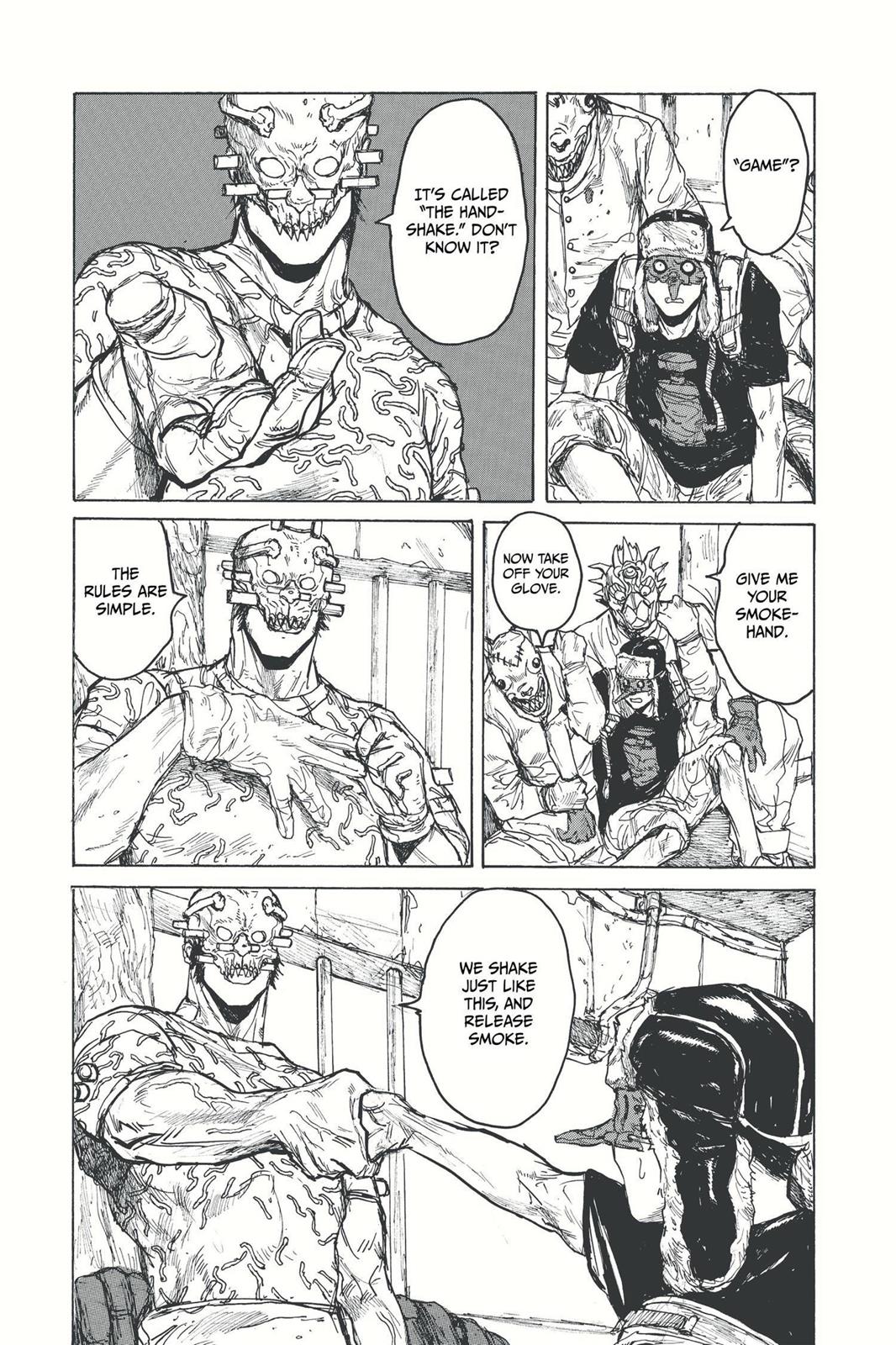 Dorohedoro Manga Chapter 57 page 15 - Good Company is the Best Shortcut