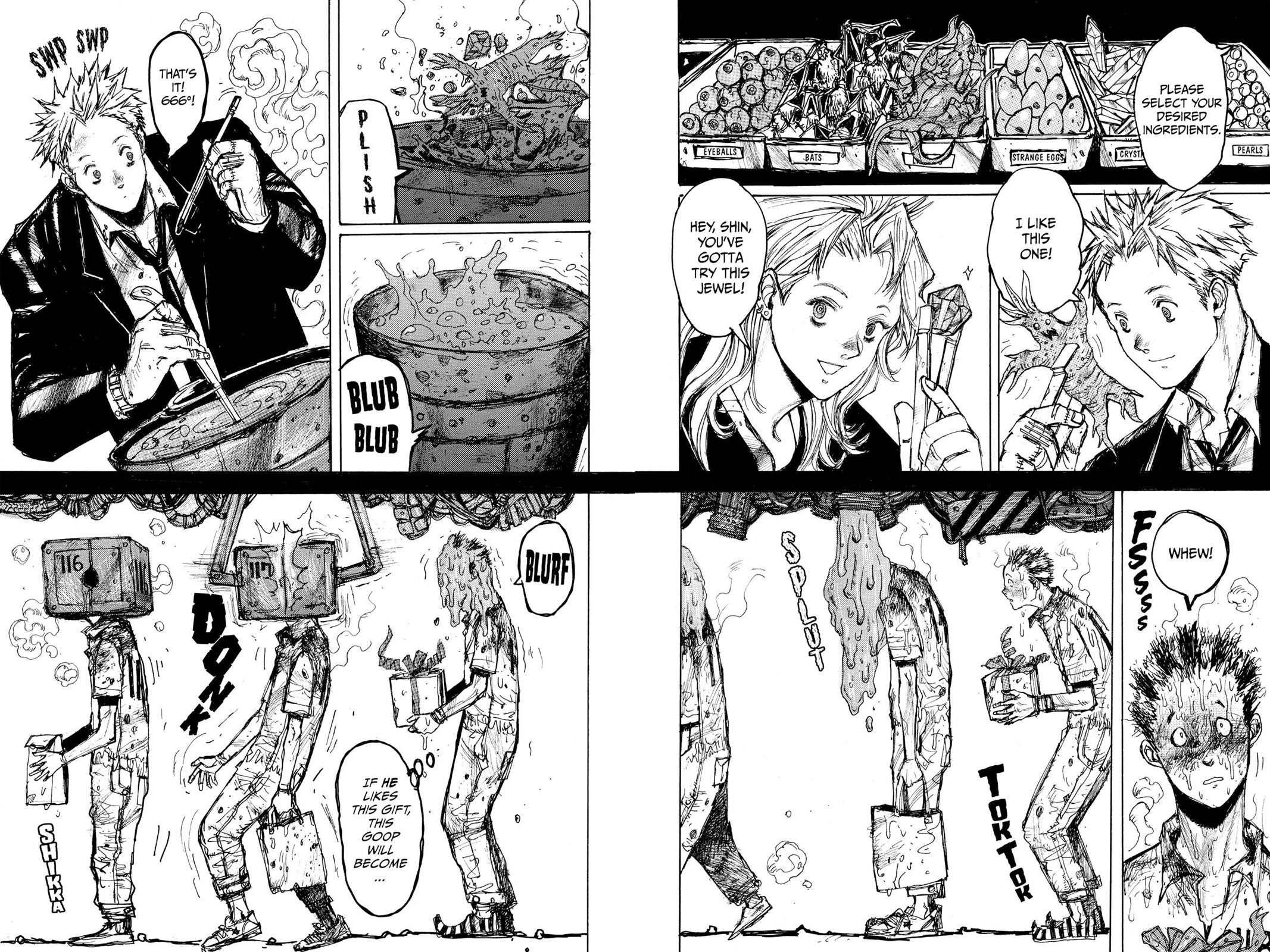 Dorohedoro Manga Chapter 6.5 page 7 - Bonus Curse 1