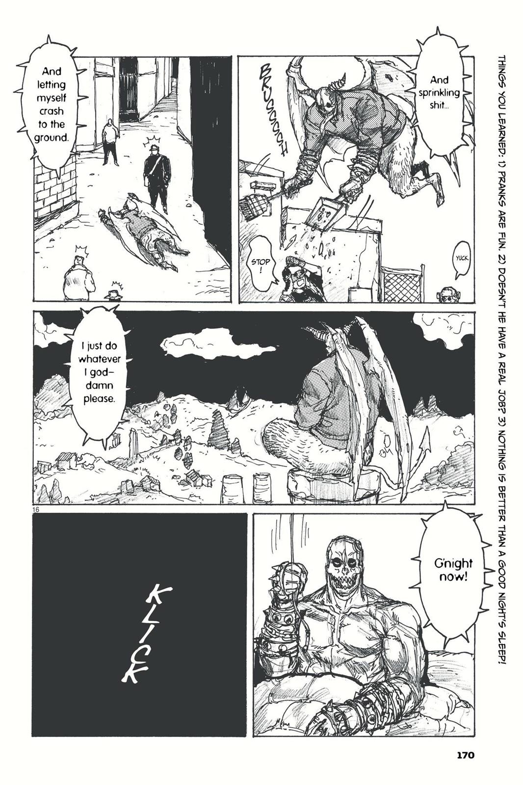 Dorohedoro Manga Chapter 61.5 page 16 - Bonus Curse 10