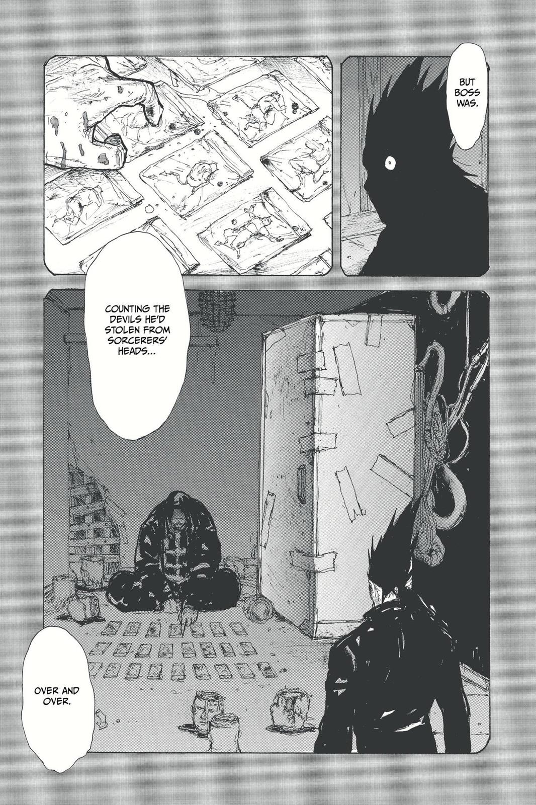Dorohedoro Manga Chapter 61 page 17 - Magic and Carpets