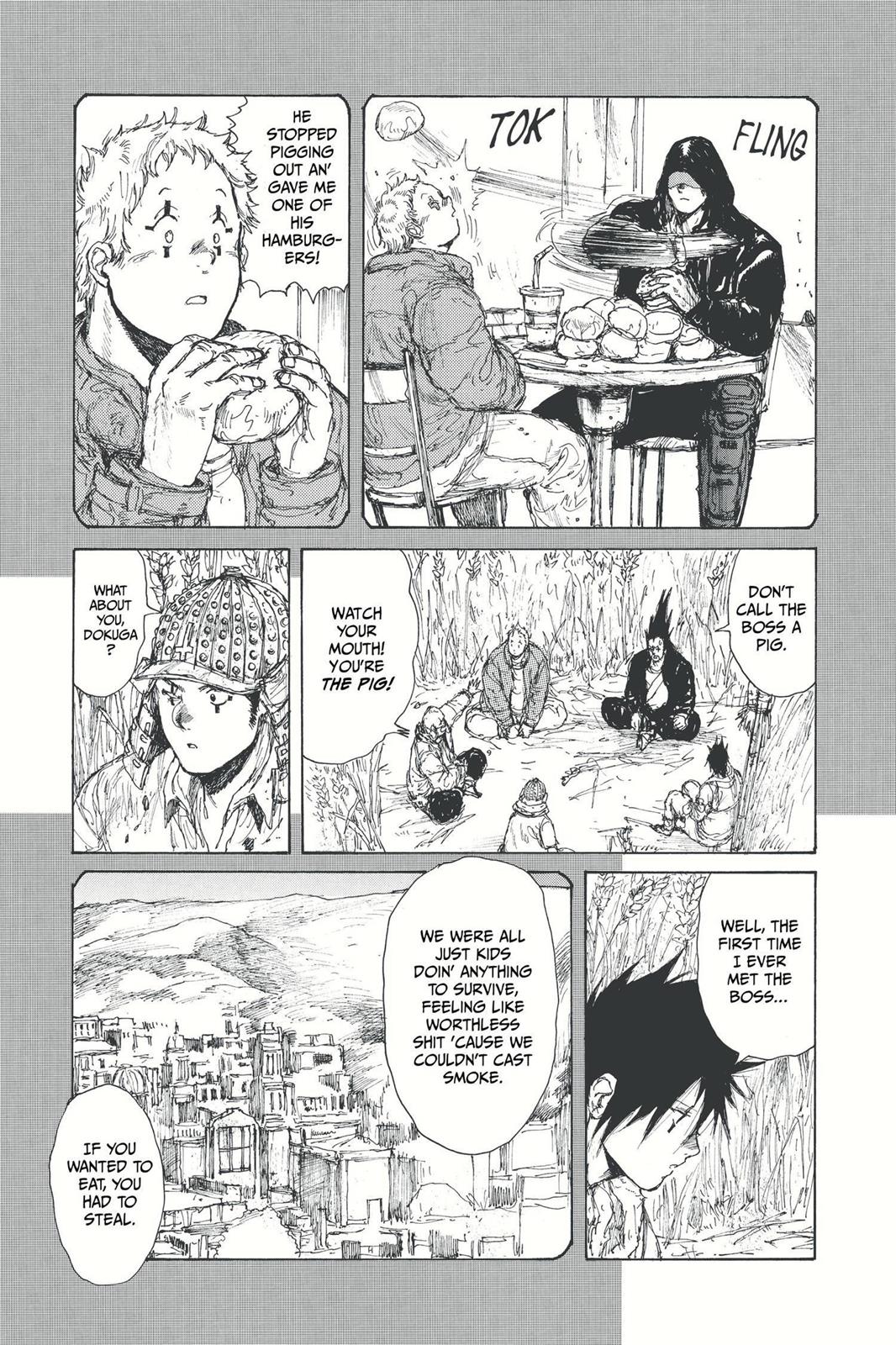 Dorohedoro Manga Chapter 61 page 19 - Magic and Carpets