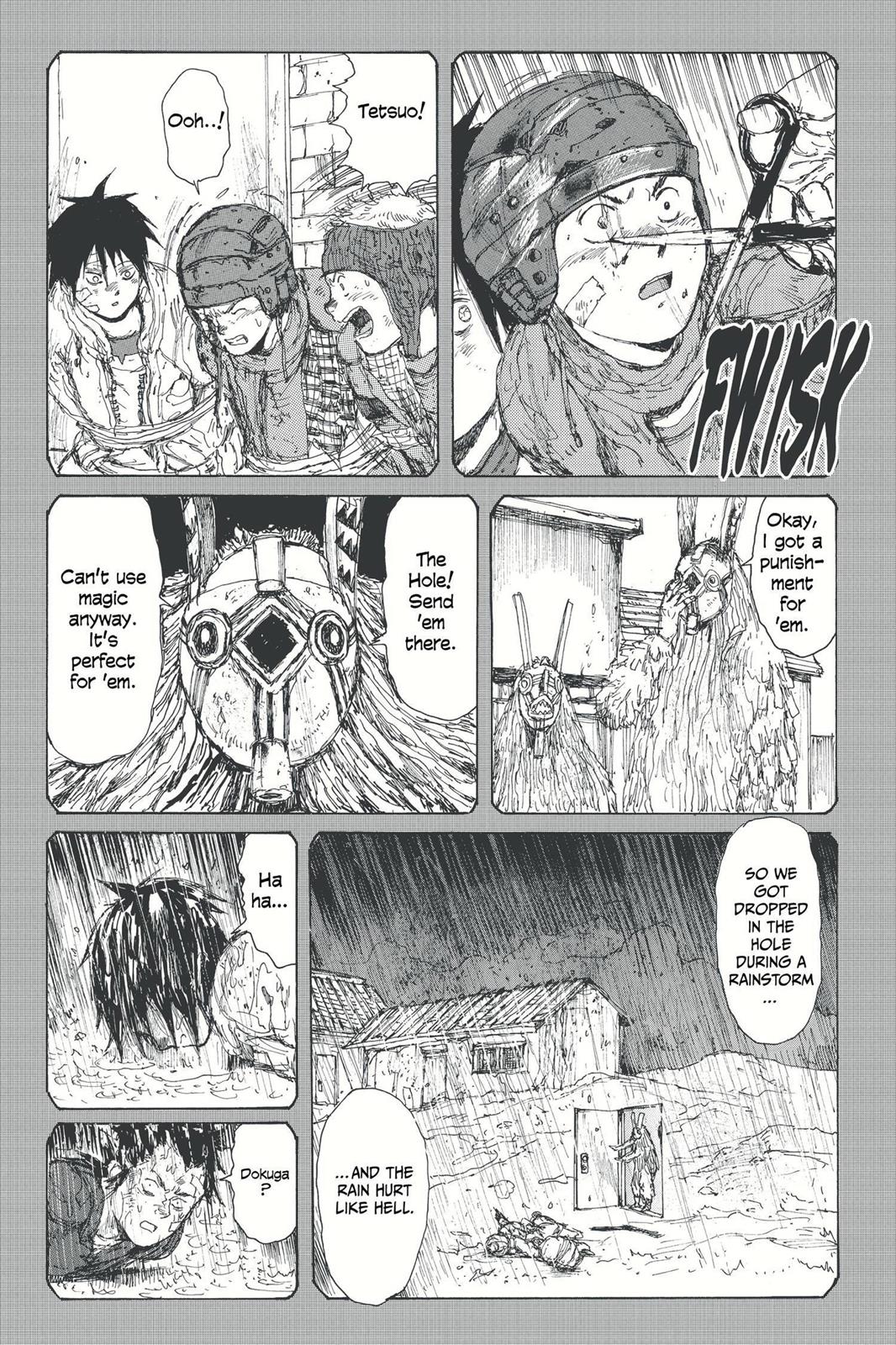 Dorohedoro Manga Chapter 61 page 21 - Magic and Carpets