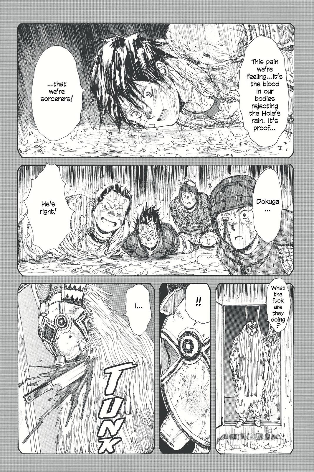 Dorohedoro Manga Chapter 61 page 22 - Magic and Carpets