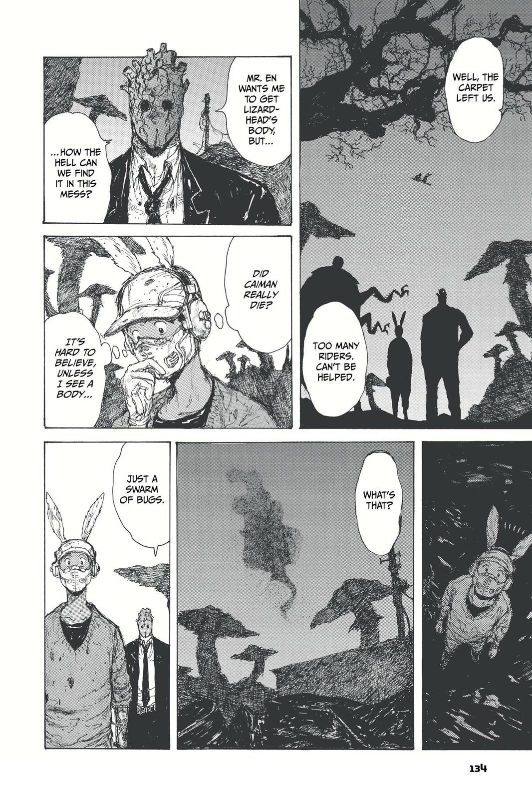 Dorohedoro Manga Chapter 61 page 4 - Magic and Carpets