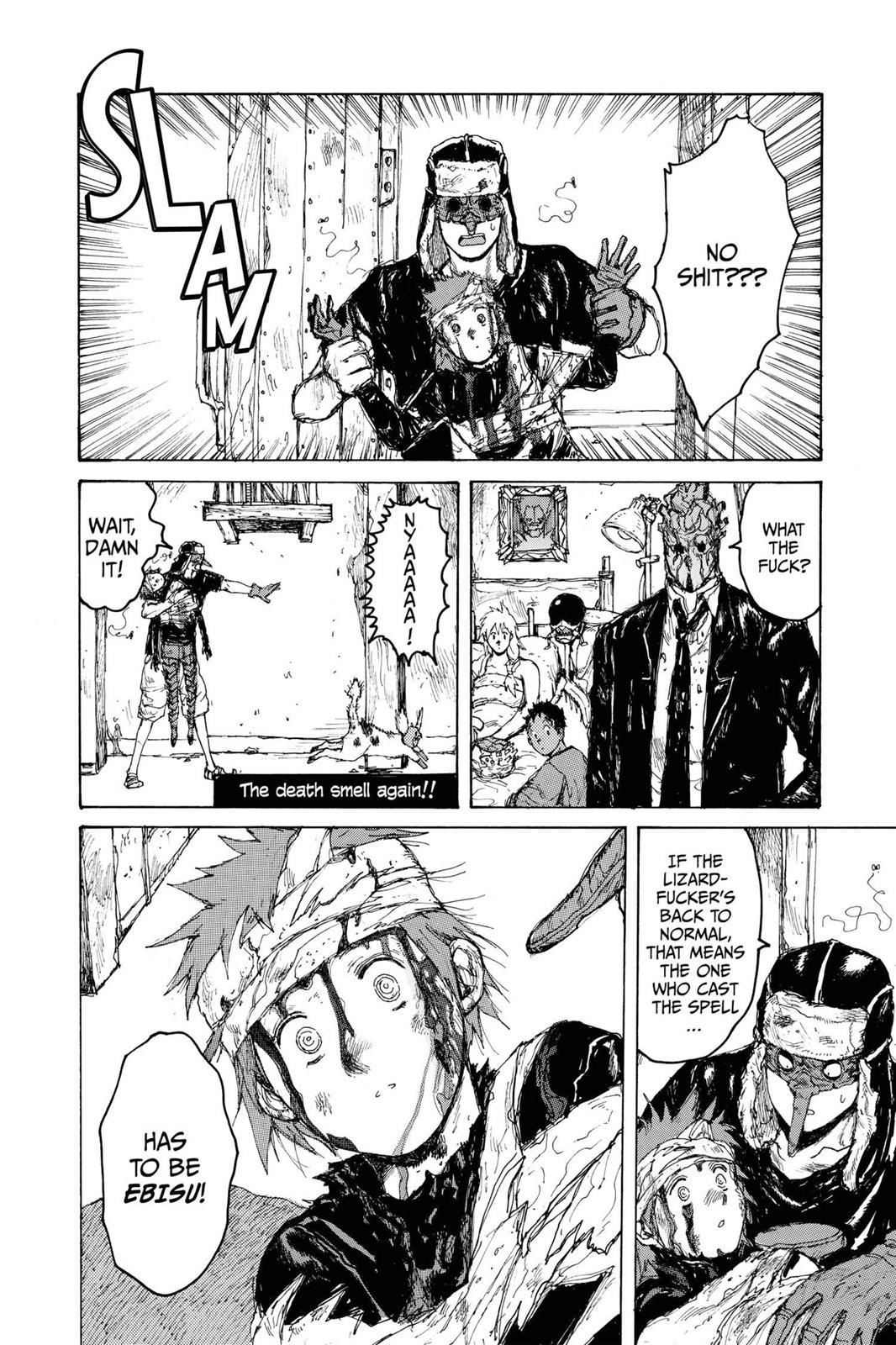 Dorohedoro Manga Chapter 64 page 12 - Many Feelings - One True Motive