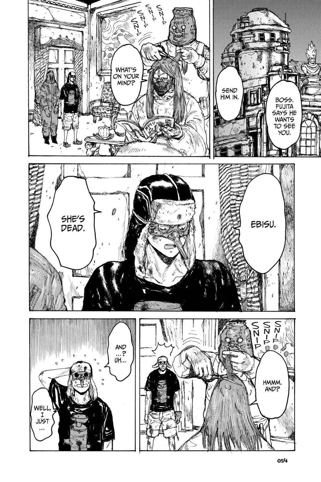 Dorohedoro Manga Chapter 64 page 4 - Many Feelings - One True Motive