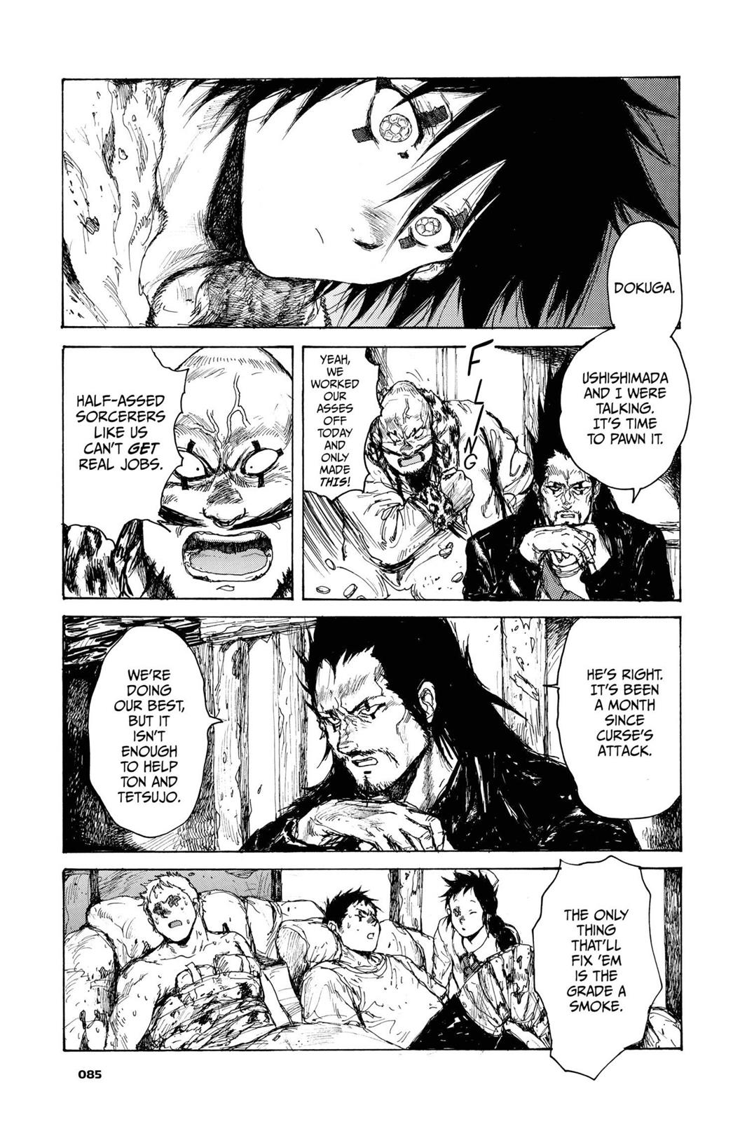 Dorohedoro Manga Chapter 65 page 11 - Cross-Dude-Expedition