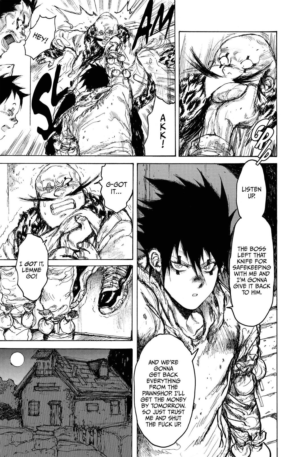 Dorohedoro Manga Chapter 65 page 13 - Cross-Dude-Expedition