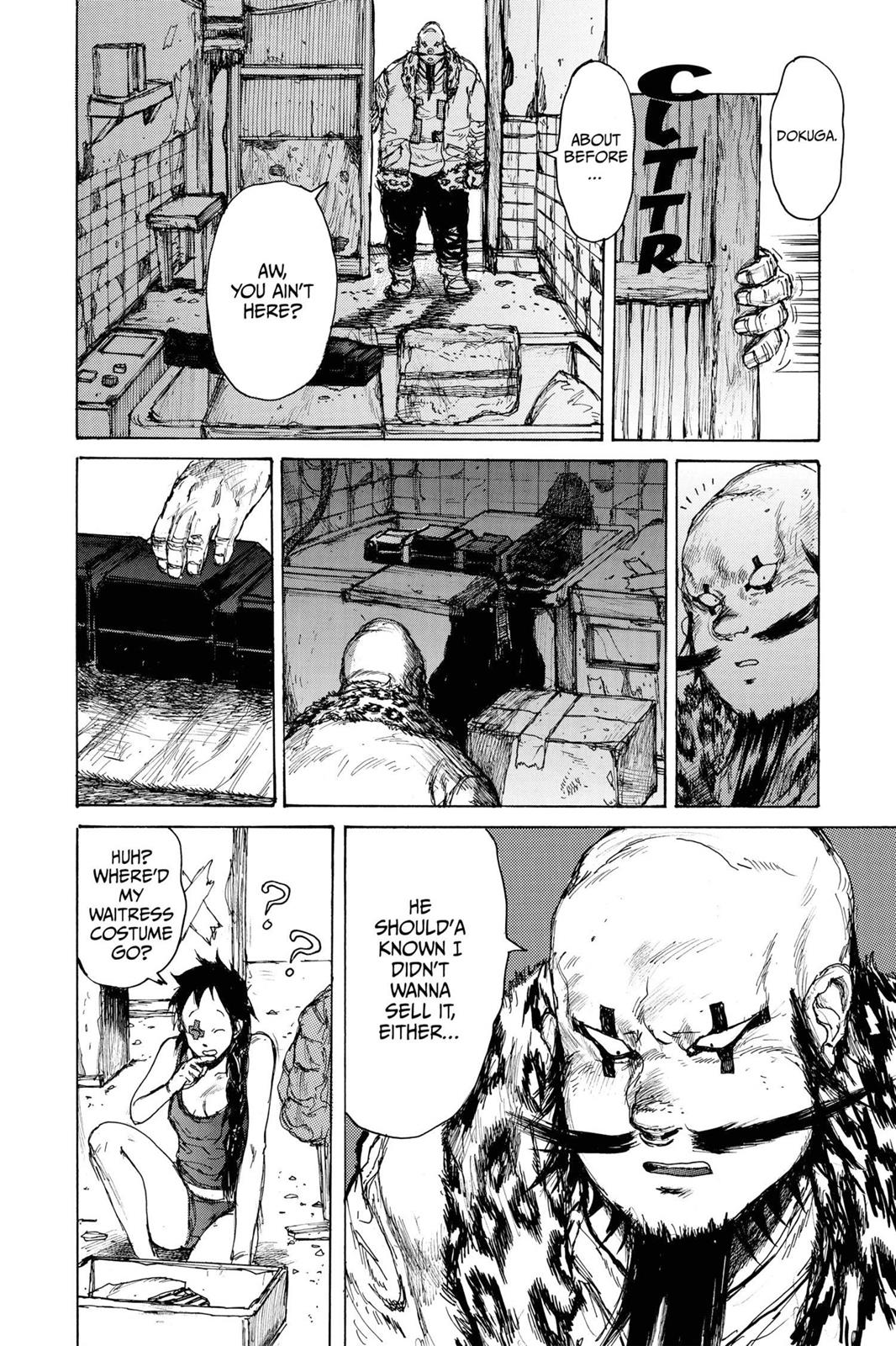 Dorohedoro Manga Chapter 65 page 14 - Cross-Dude-Expedition