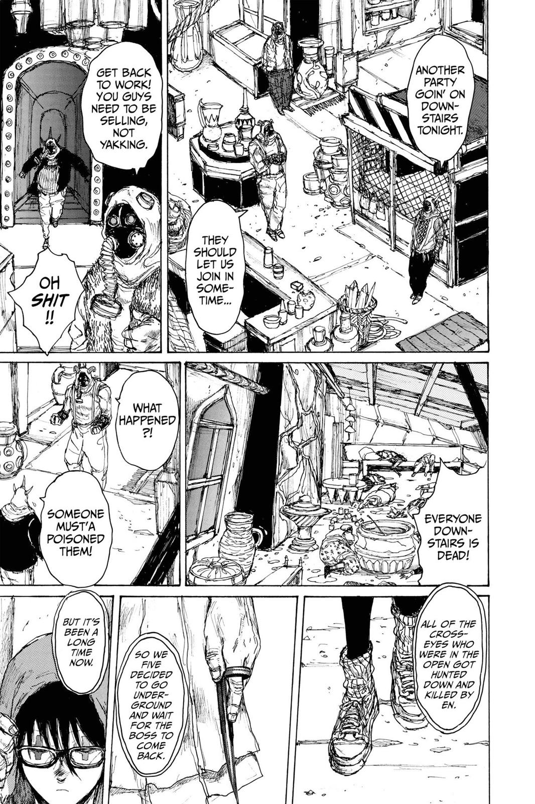 Dorohedoro Manga Chapter 65 page 19 - Cross-Dude-Expedition