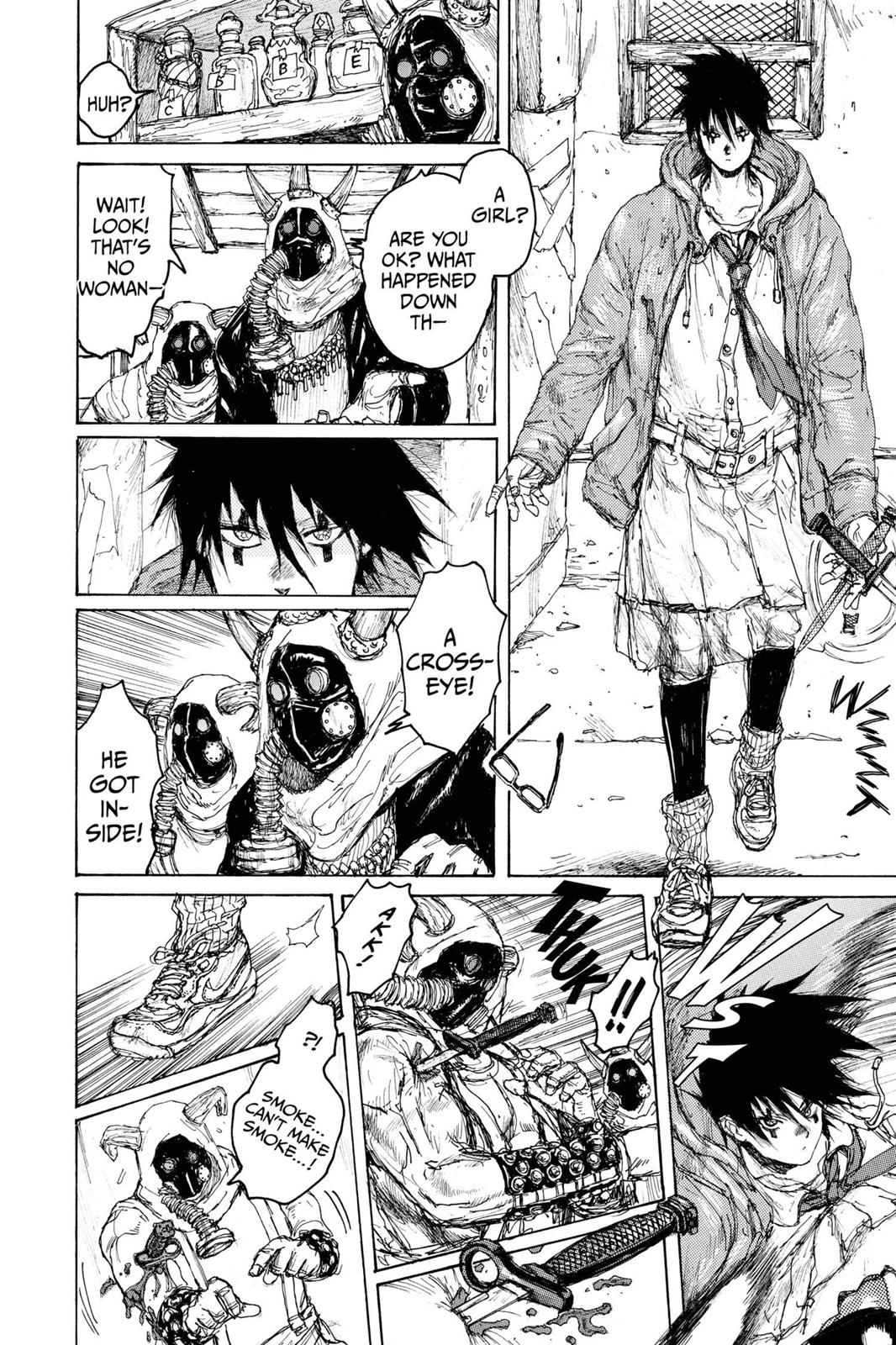 Dorohedoro Manga Chapter 65 page 20 - Cross-Dude-Expedition