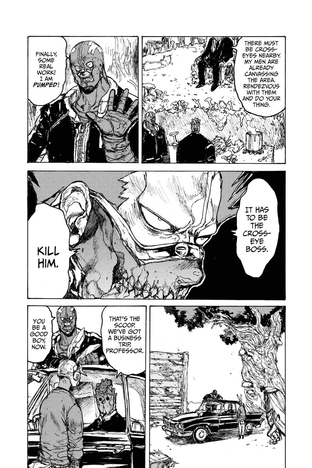 Dorohedoro Manga Chapter 66 page 10 - Reunion of the Freaks