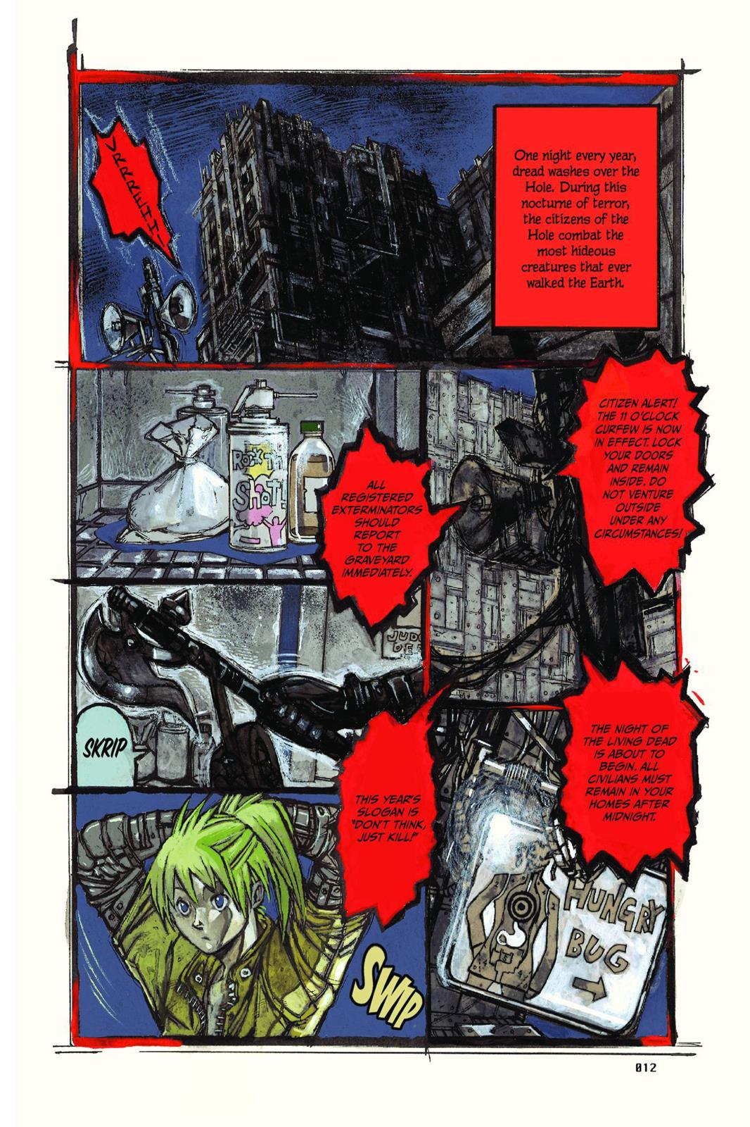 Dorohedoro Manga Chapter 7 page 13 - The Night of The Living Dead
