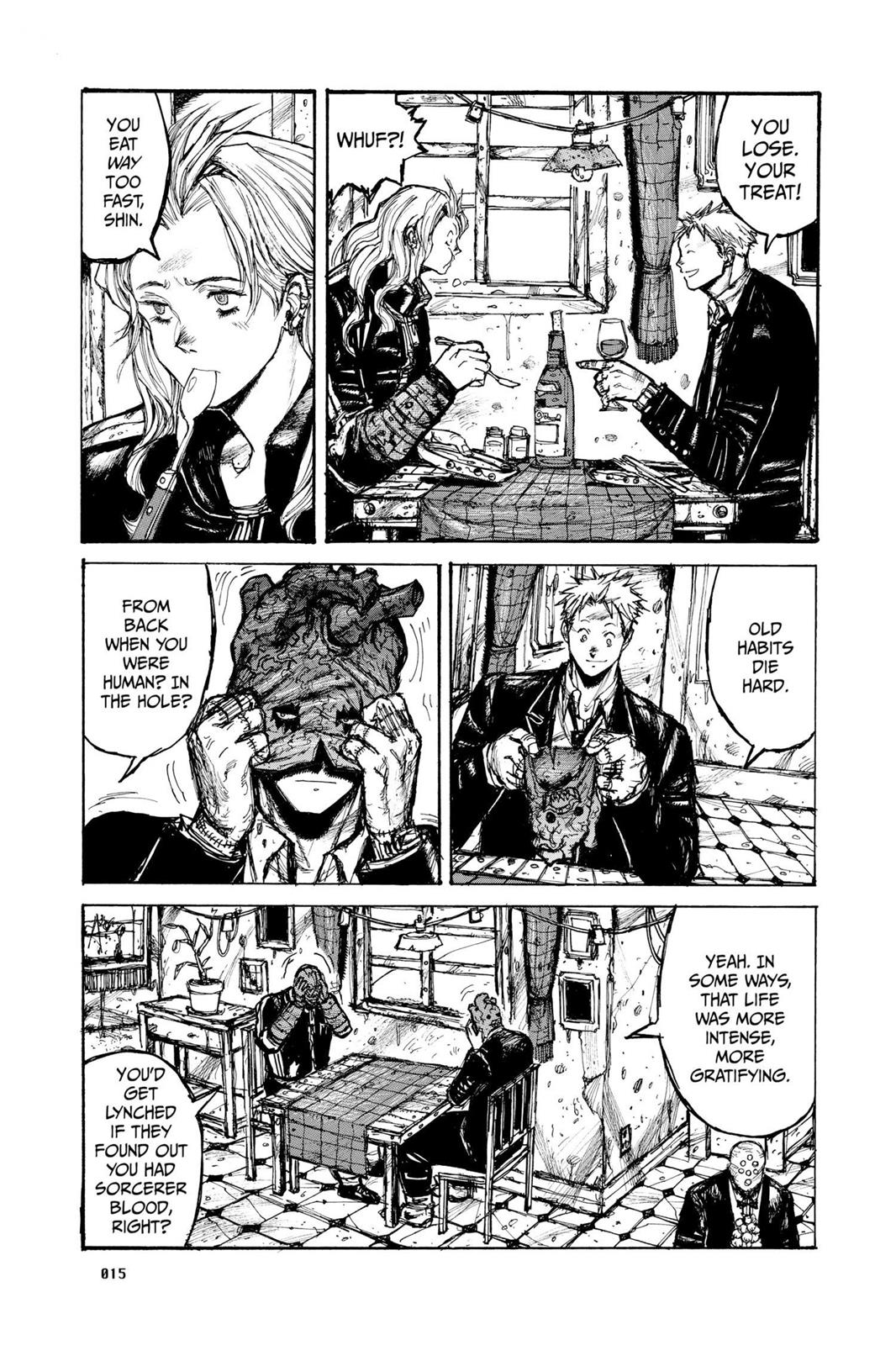 Dorohedoro Manga Chapter 7 page 16 - The Night of The Living Dead