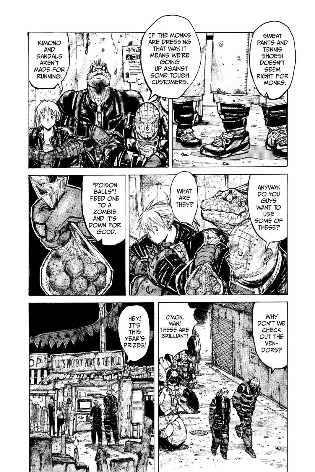 Dorohedoro Manga Chapter 7 page 23 - The Night of The Living Dead