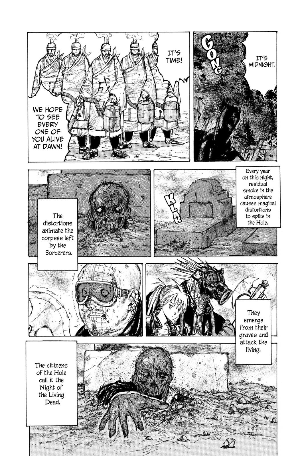 Dorohedoro Manga Chapter 7 page 25 - The Night of The Living Dead