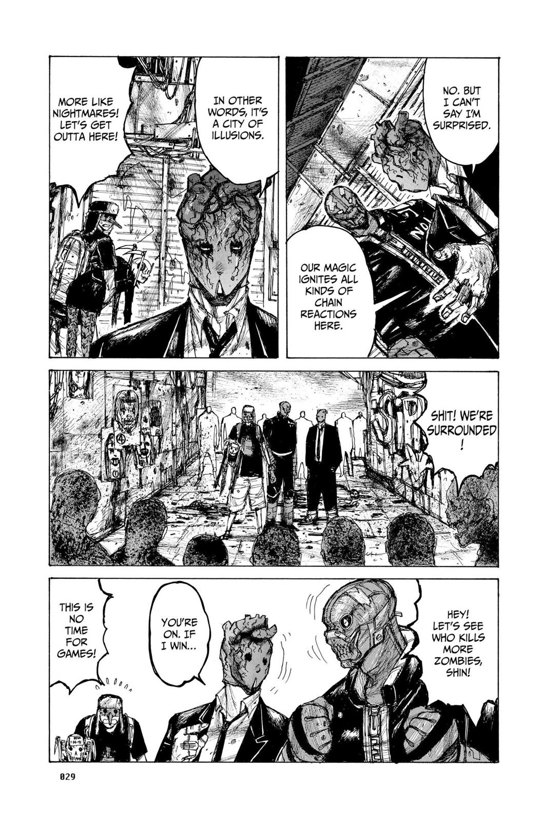 Dorohedoro Manga Chapter 7 page 30 - The Night of The Living Dead