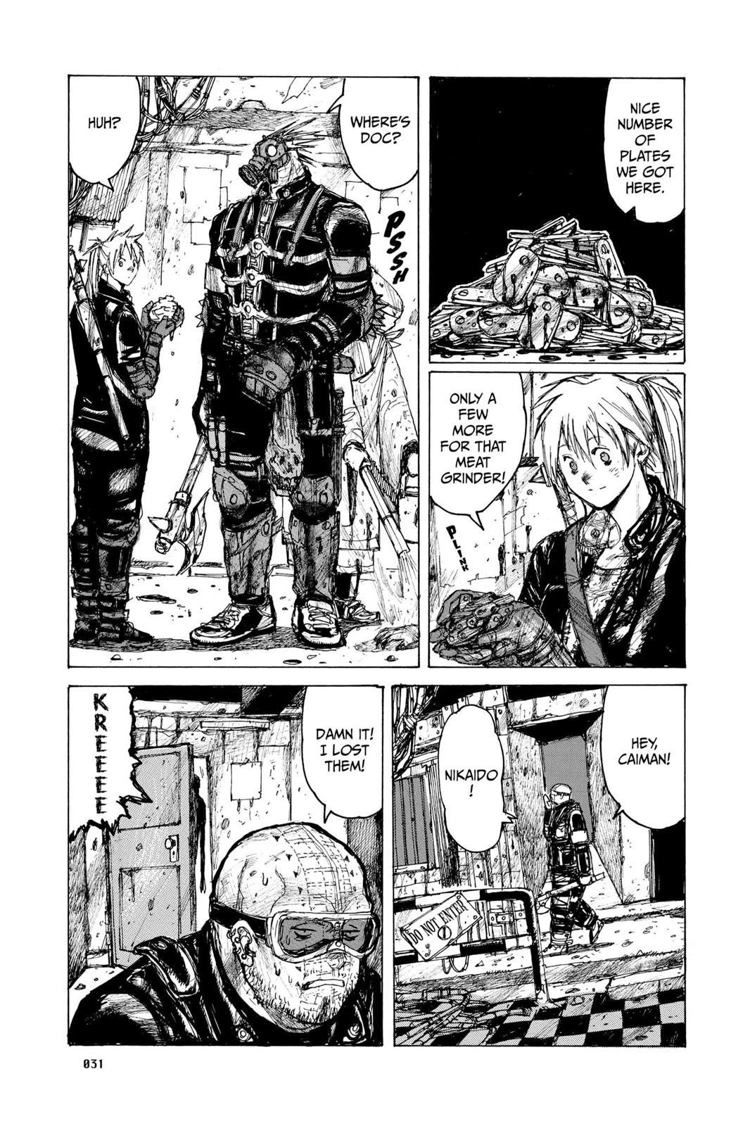 Dorohedoro Manga Chapter 7 page 32 - The Night of The Living Dead