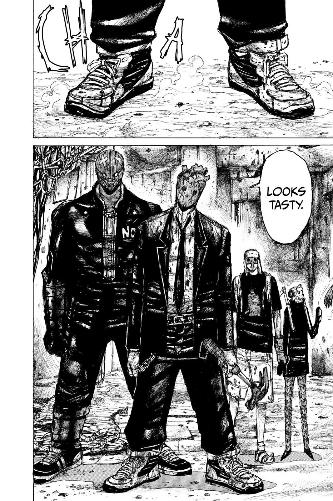 Dorohedoro Manga Chapter 7 page 35 - The Night of The Living Dead