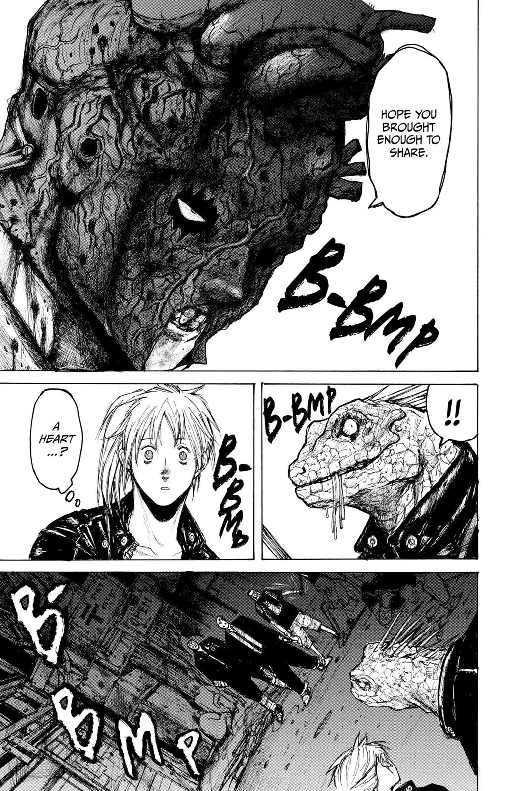 Dorohedoro Manga Chapter 7 page 36 - The Night of The Living Dead