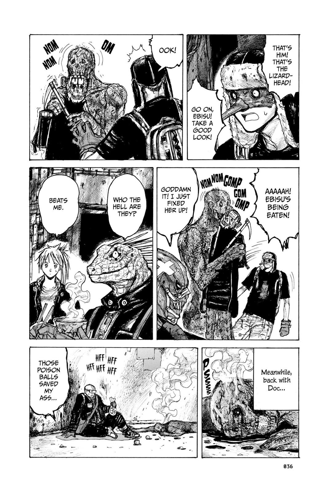 Dorohedoro Manga Chapter 7 page 37 - The Night of The Living Dead