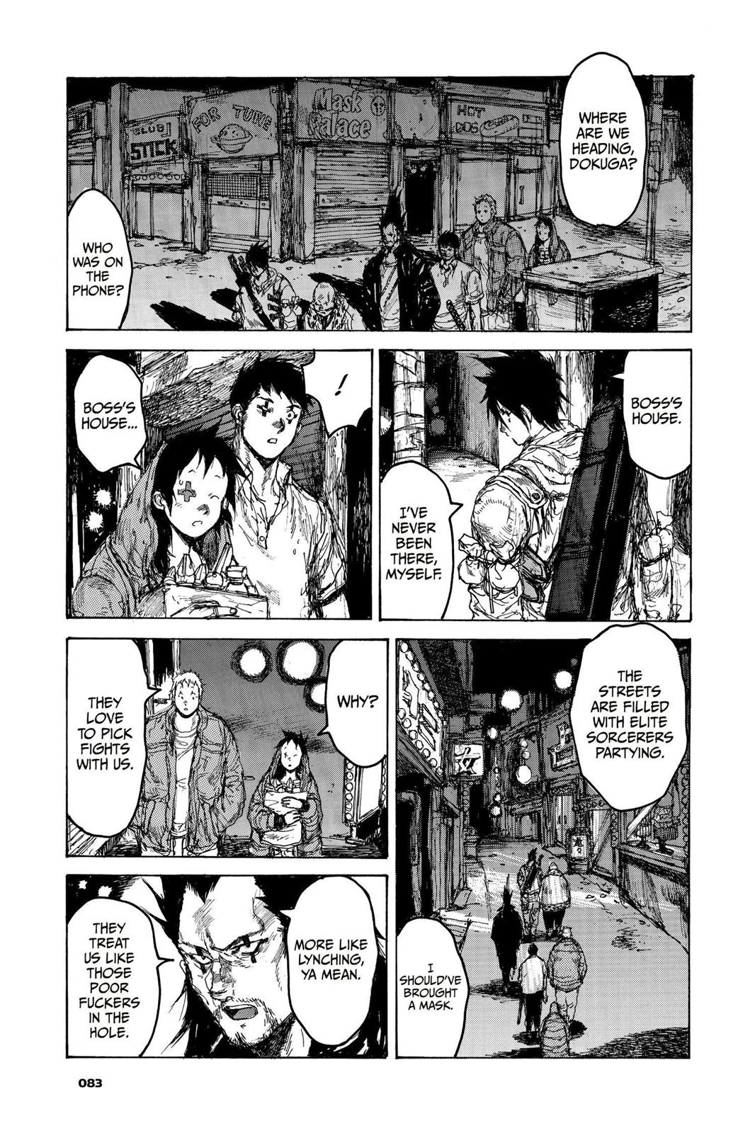 Dorohedoro Manga Chapter 71 page 9 - Room 501