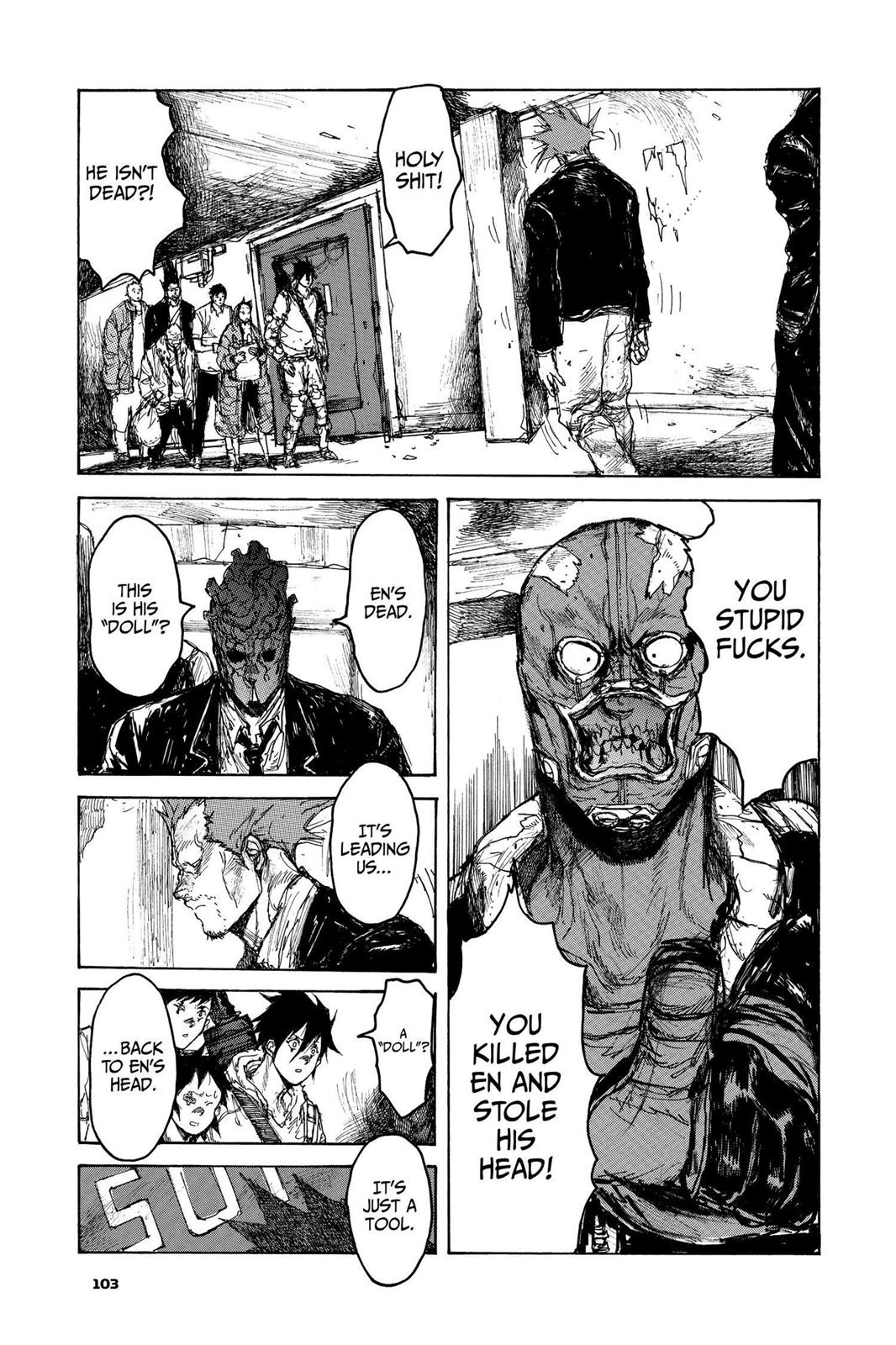 Dorohedoro Manga Chapter 72 page 4 - Mosh Pit