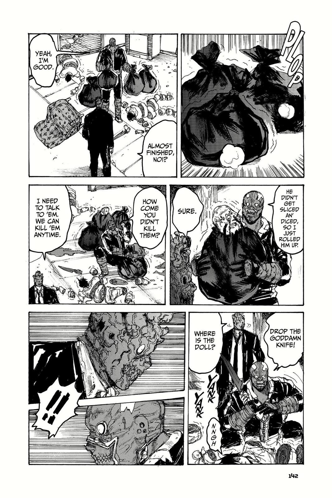 Dorohedoro Manga Chapter 73 page 12 - The Embossing Process