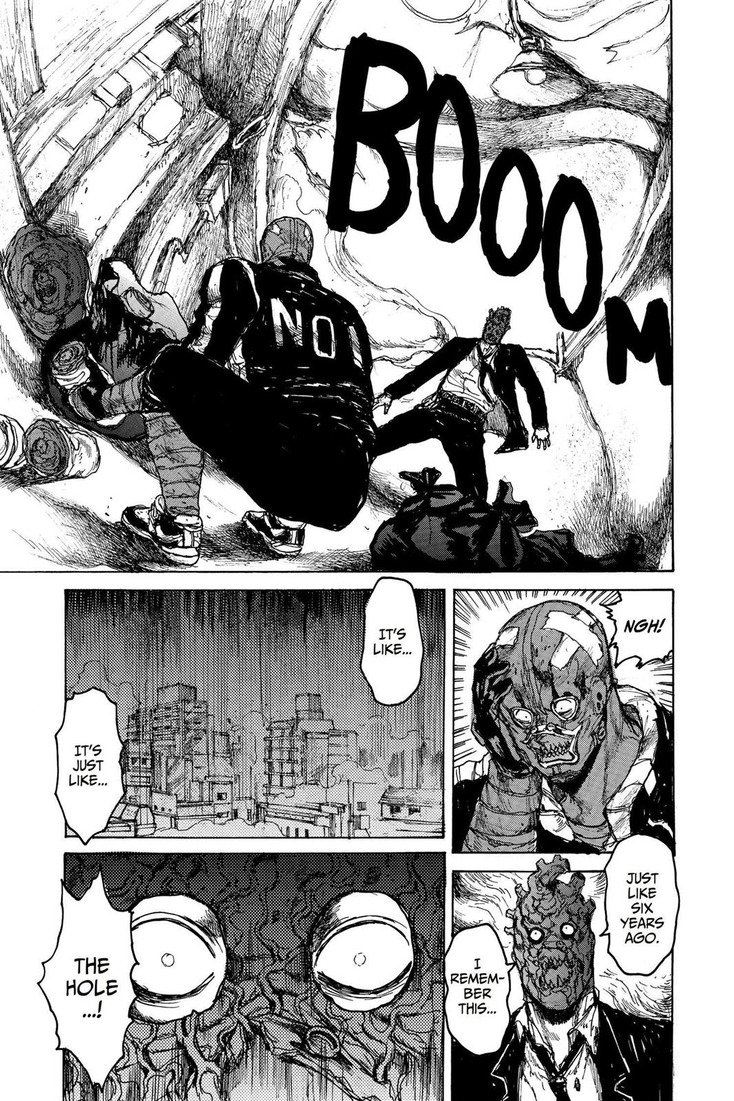 Dorohedoro Manga Chapter 73 page 13 - The Embossing Process
