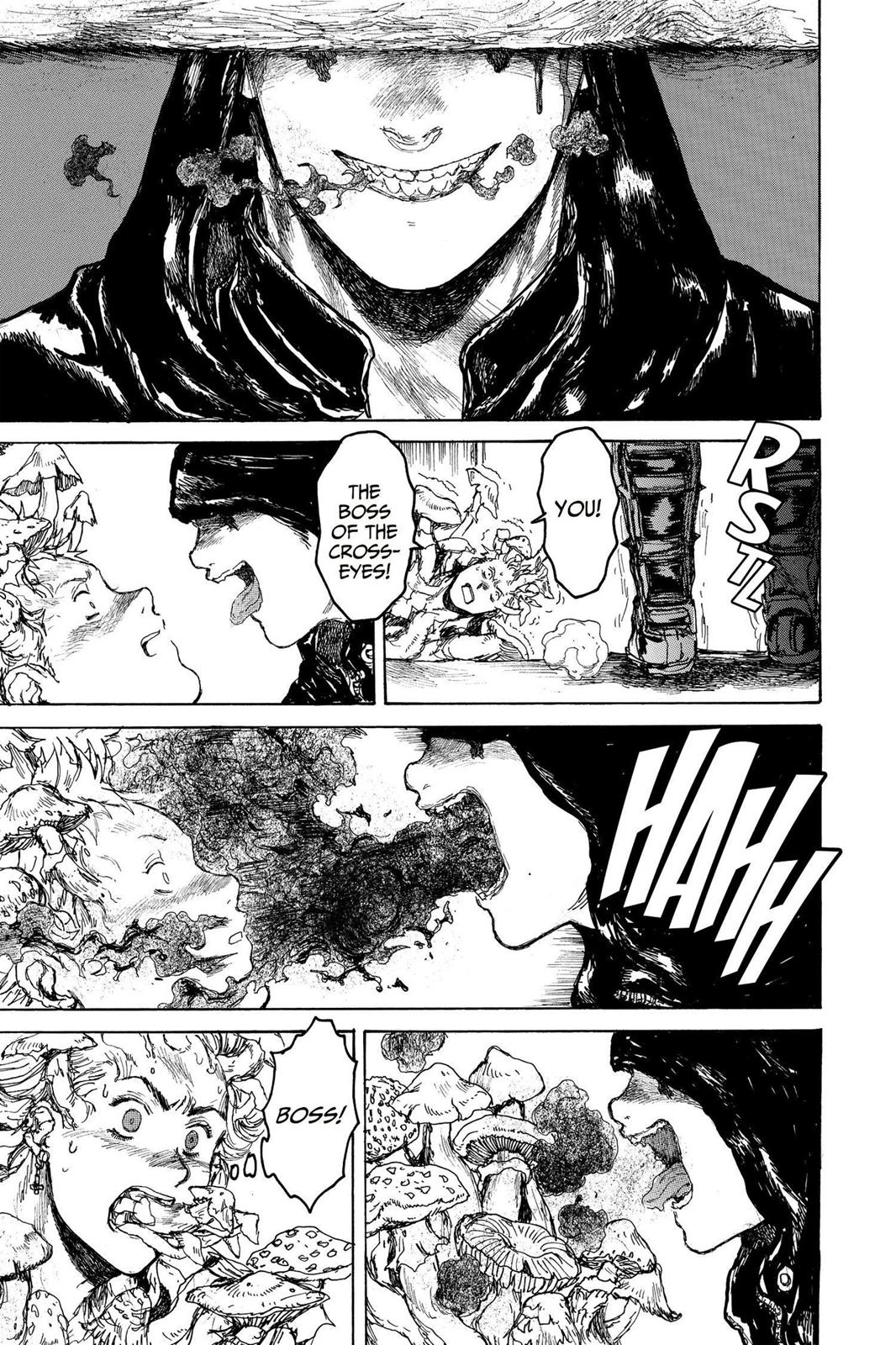Dorohedoro Manga Chapter 73 page 17 - The Embossing Process