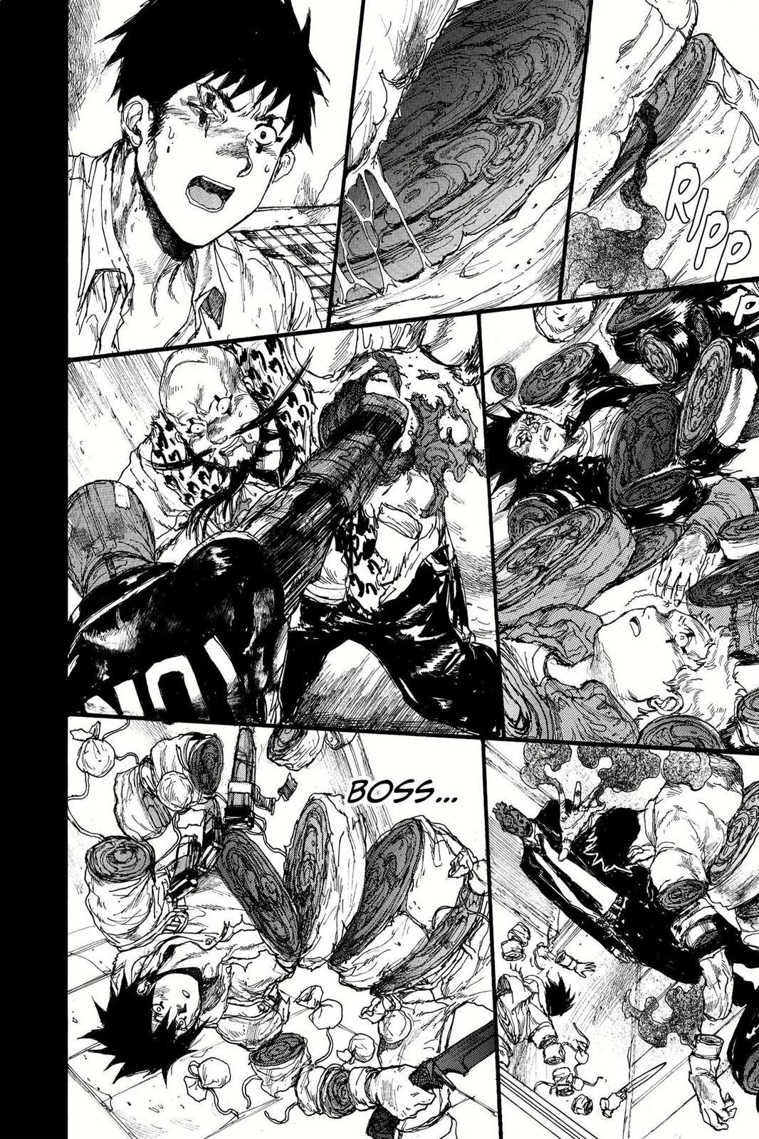 Dorohedoro Manga Chapter 73 page 2 - The Embossing Process