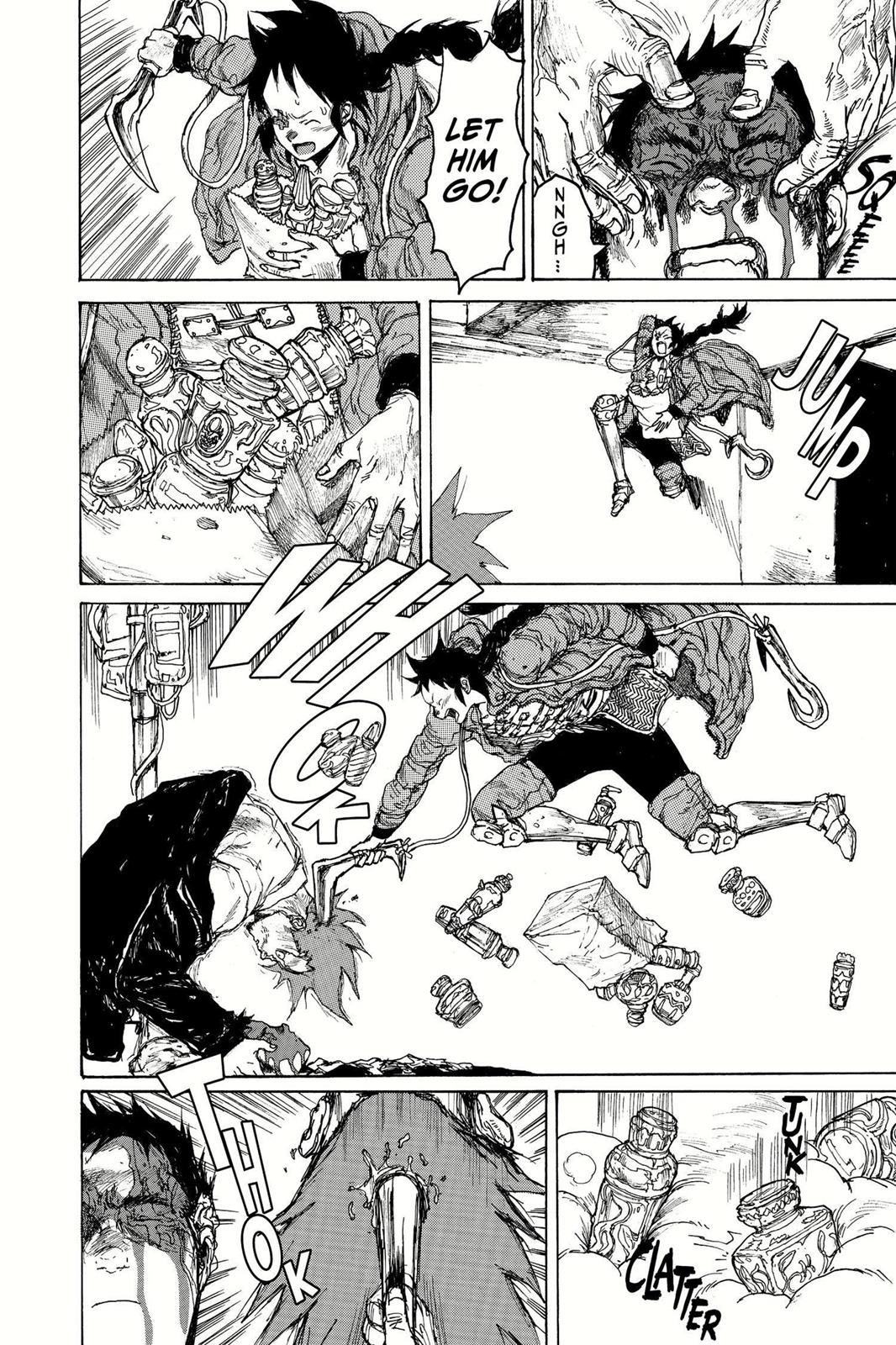 Dorohedoro Manga Chapter 73 page 6 - The Embossing Process