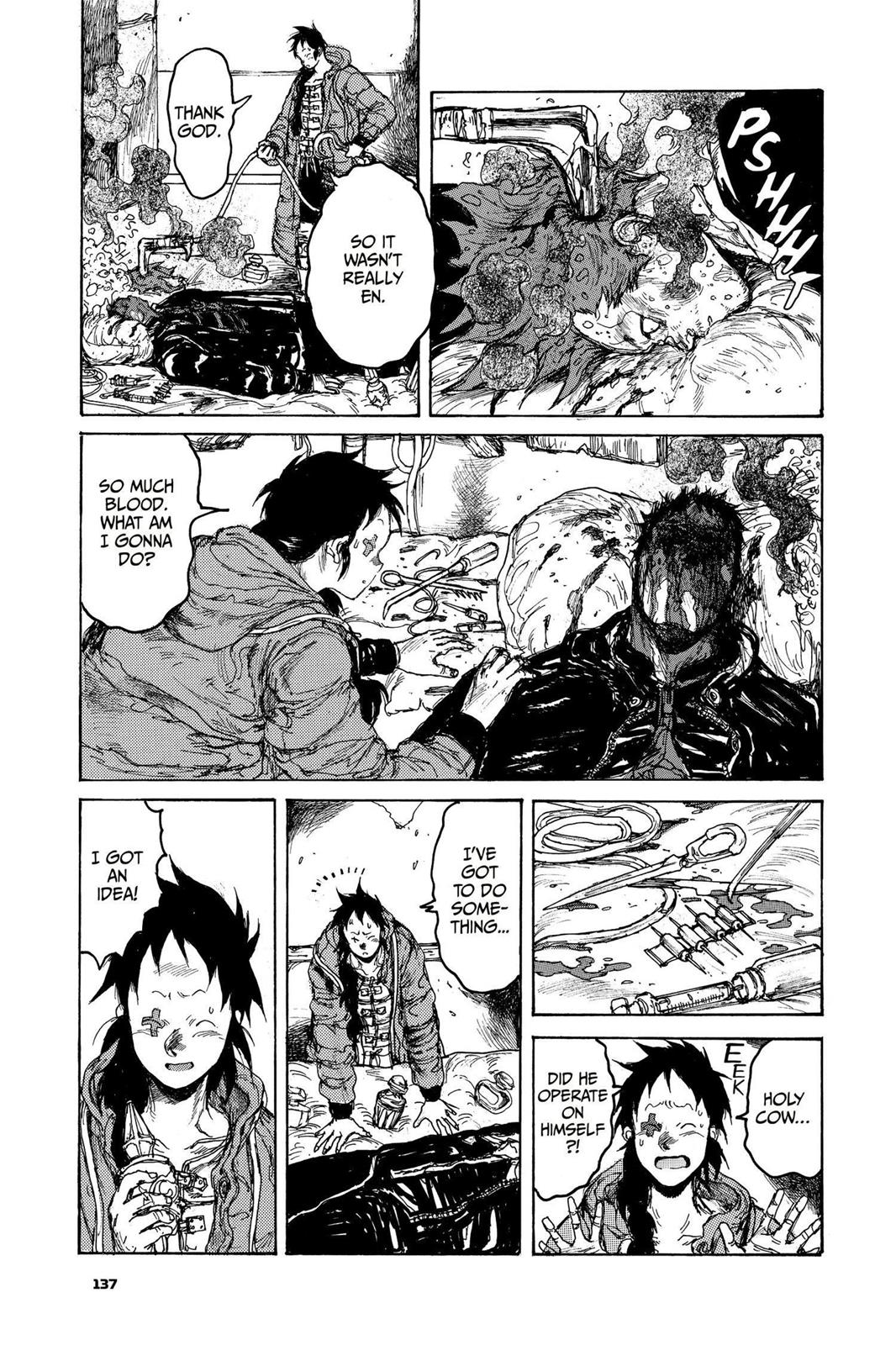 Dorohedoro Manga Chapter 73 page 7 - The Embossing Process