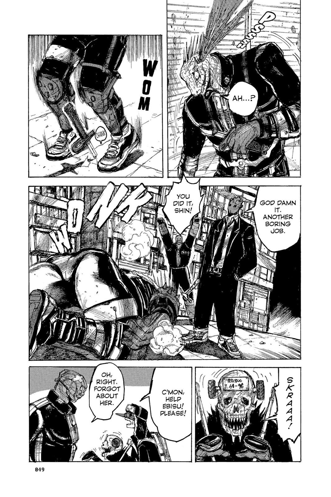 Dorohedoro Manga Chapter 8 page 13 - Bloody Fight