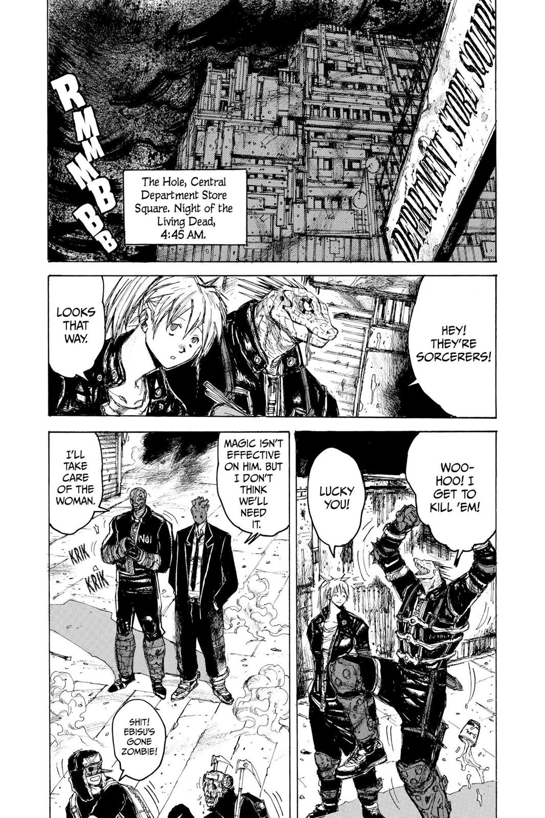 Dorohedoro Manga Chapter 8 page 2 - Bloody Fight