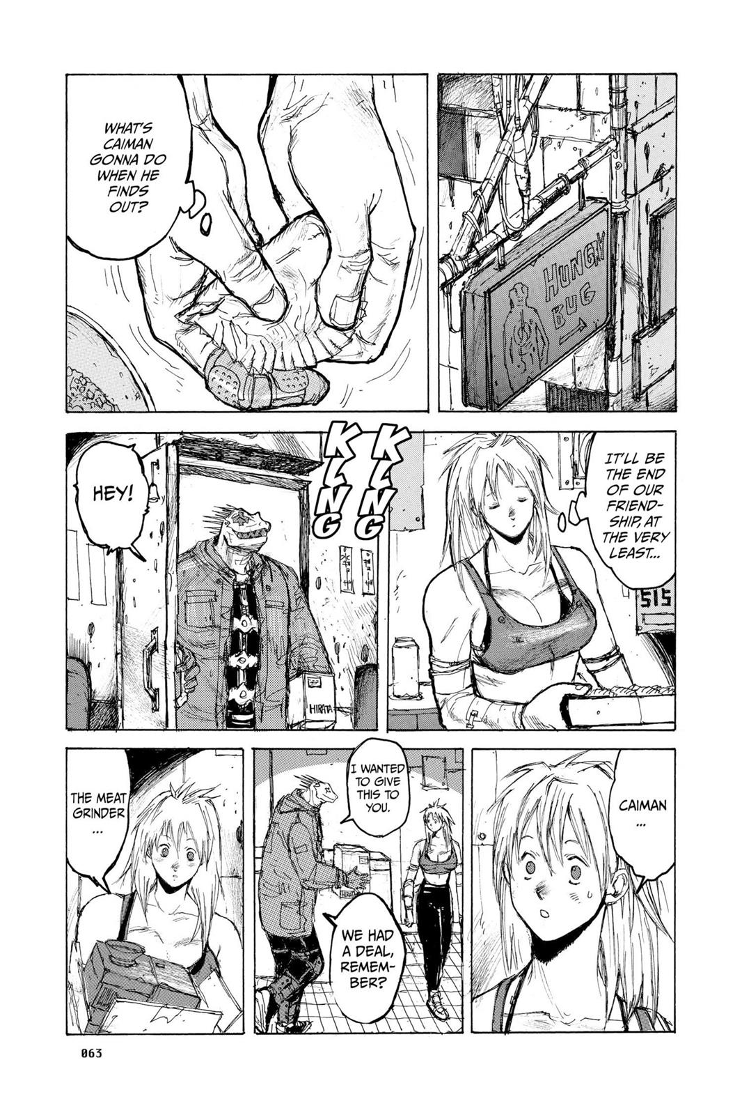 Dorohedoro Manga Chapter 8 page 27 - Bloody Fight