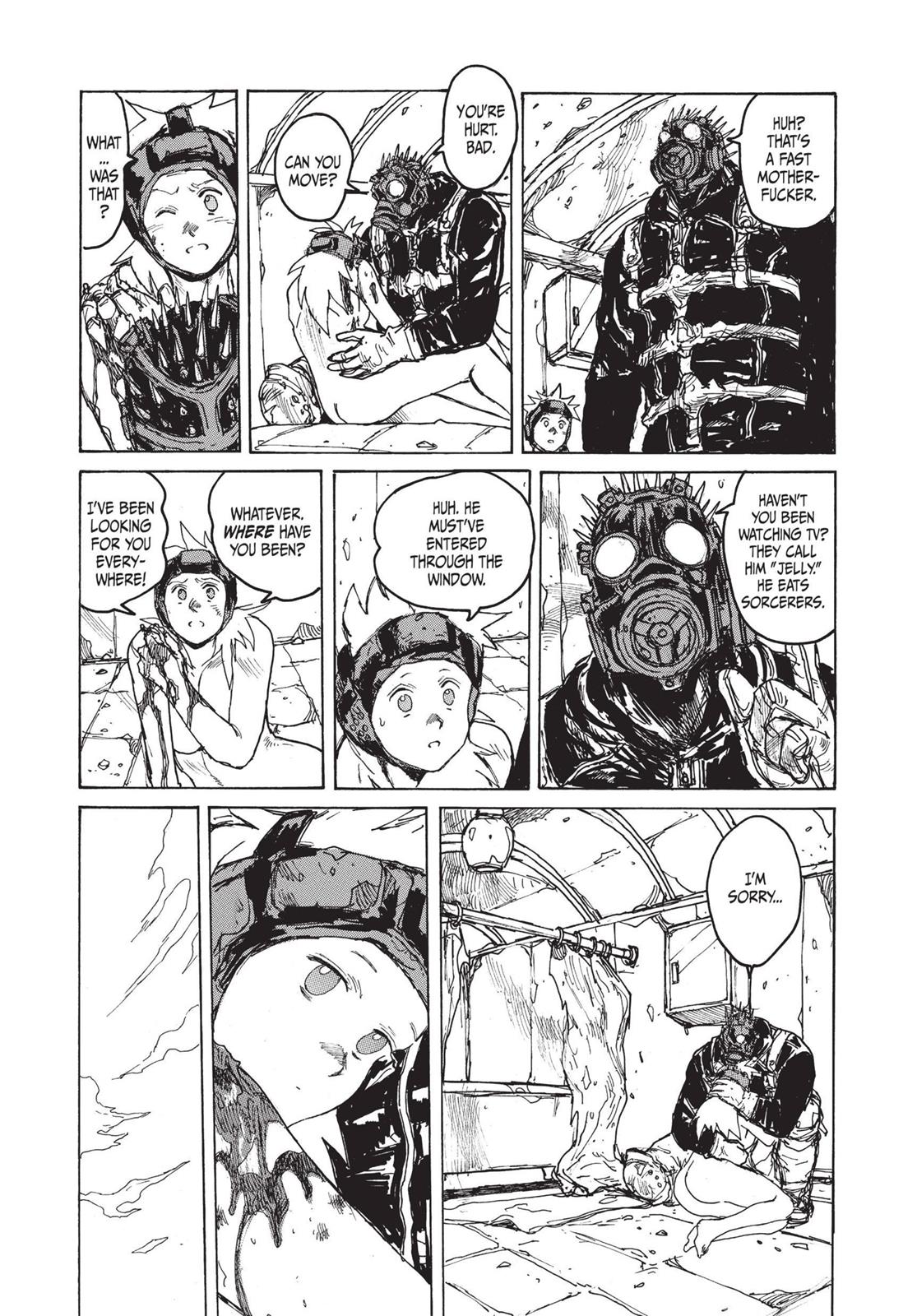 Dorohedoro Manga Chapter 82 page 11 - Headband Journey